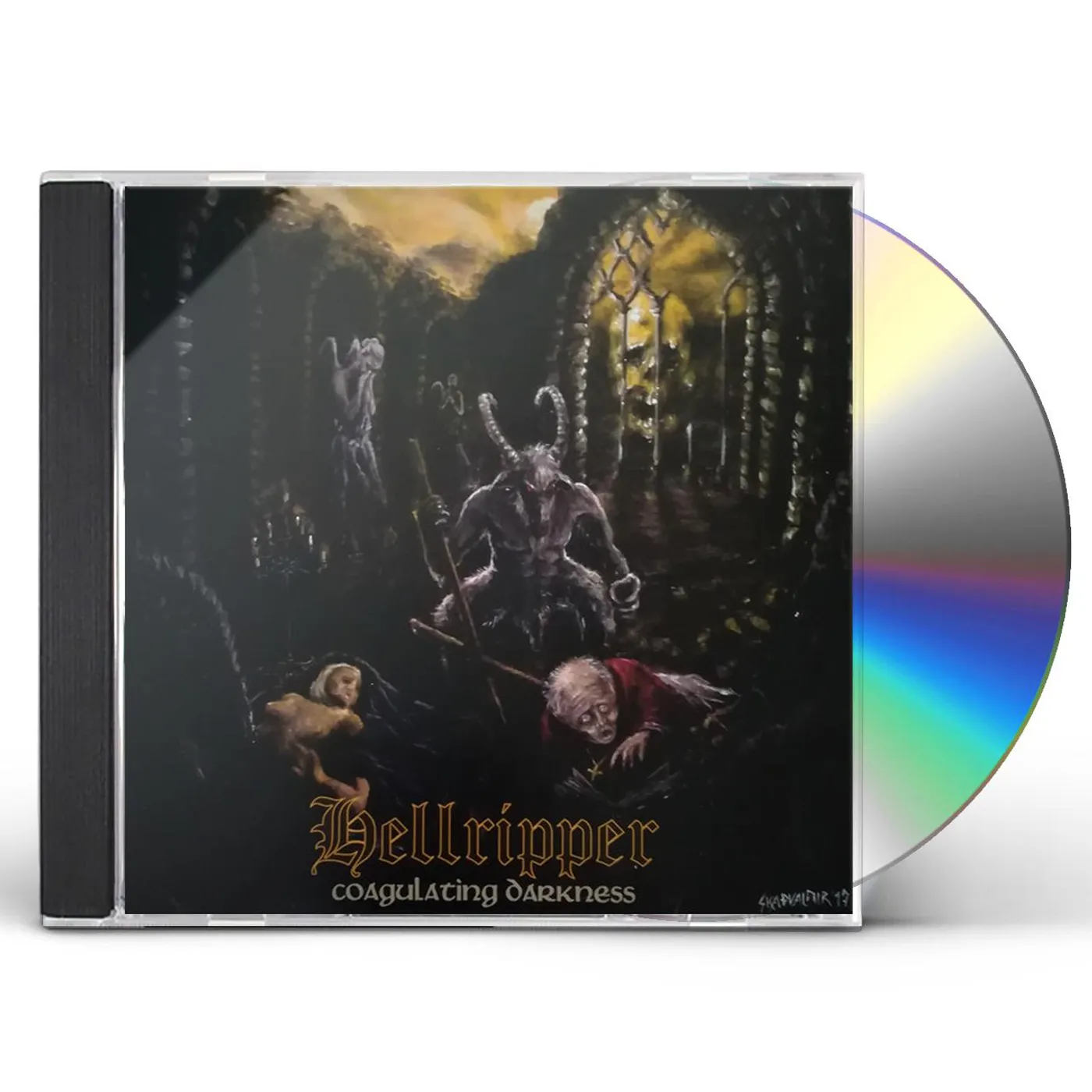 Hellripper COAGULATING DARKNESS CD