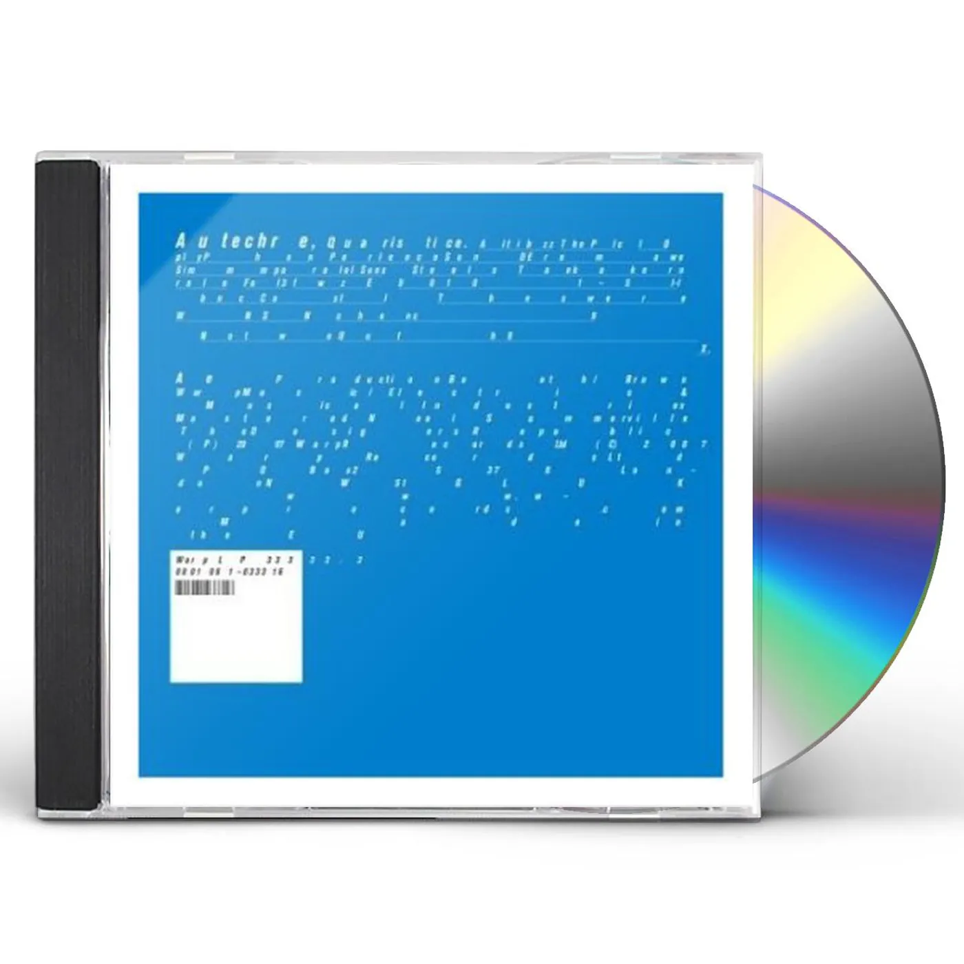 Autechre QUARSTICE CD