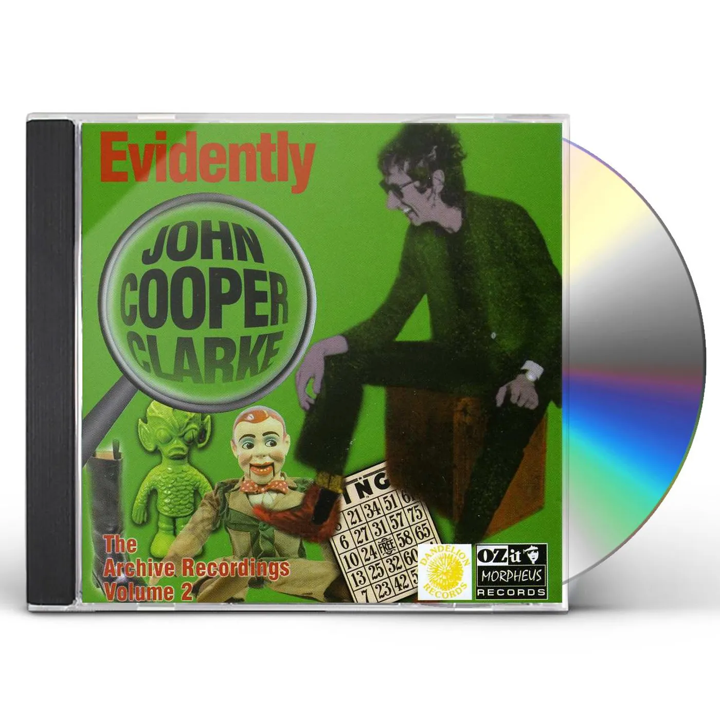 EVIDENTLY JOHN COOPER CLARKE 2 CD