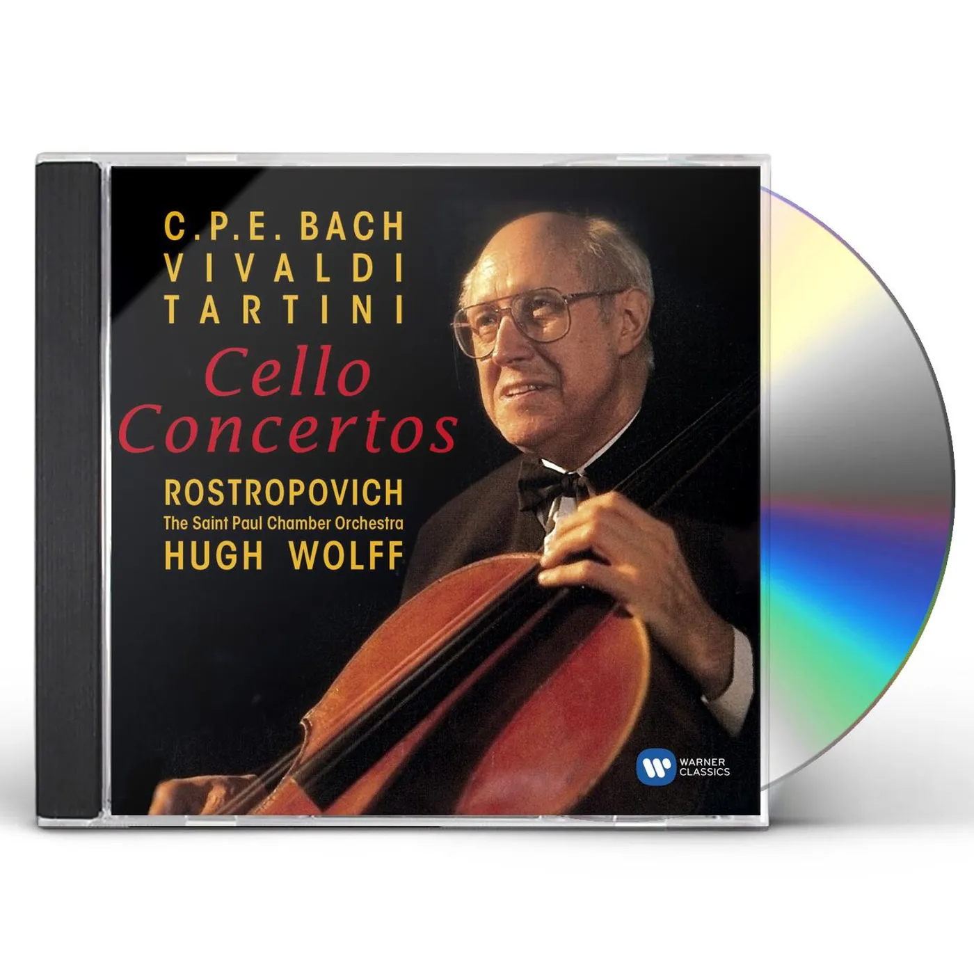 Mstislav Rostropovich BAROQUE CELLO CONCERTOS CD