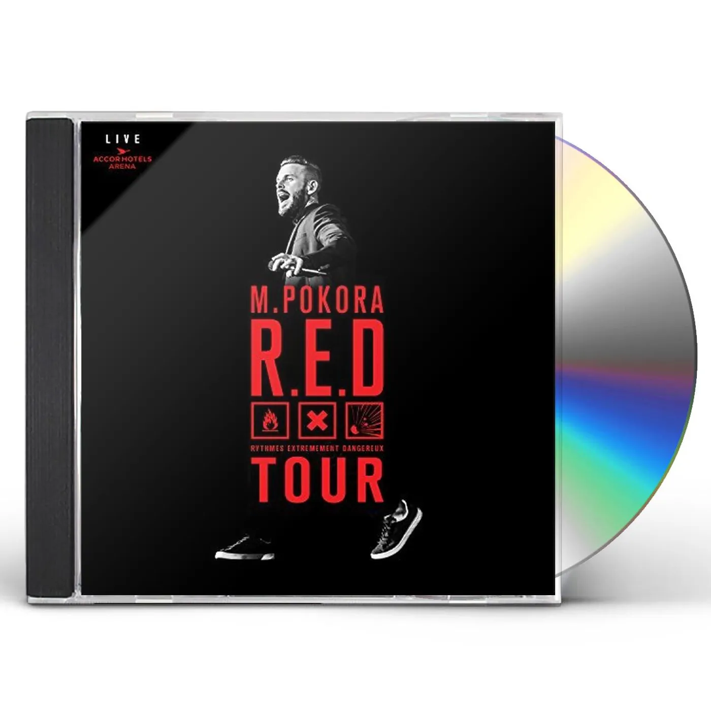 M. Pokora R.E.D. LIVE TOUR (2CD/DVD) CD