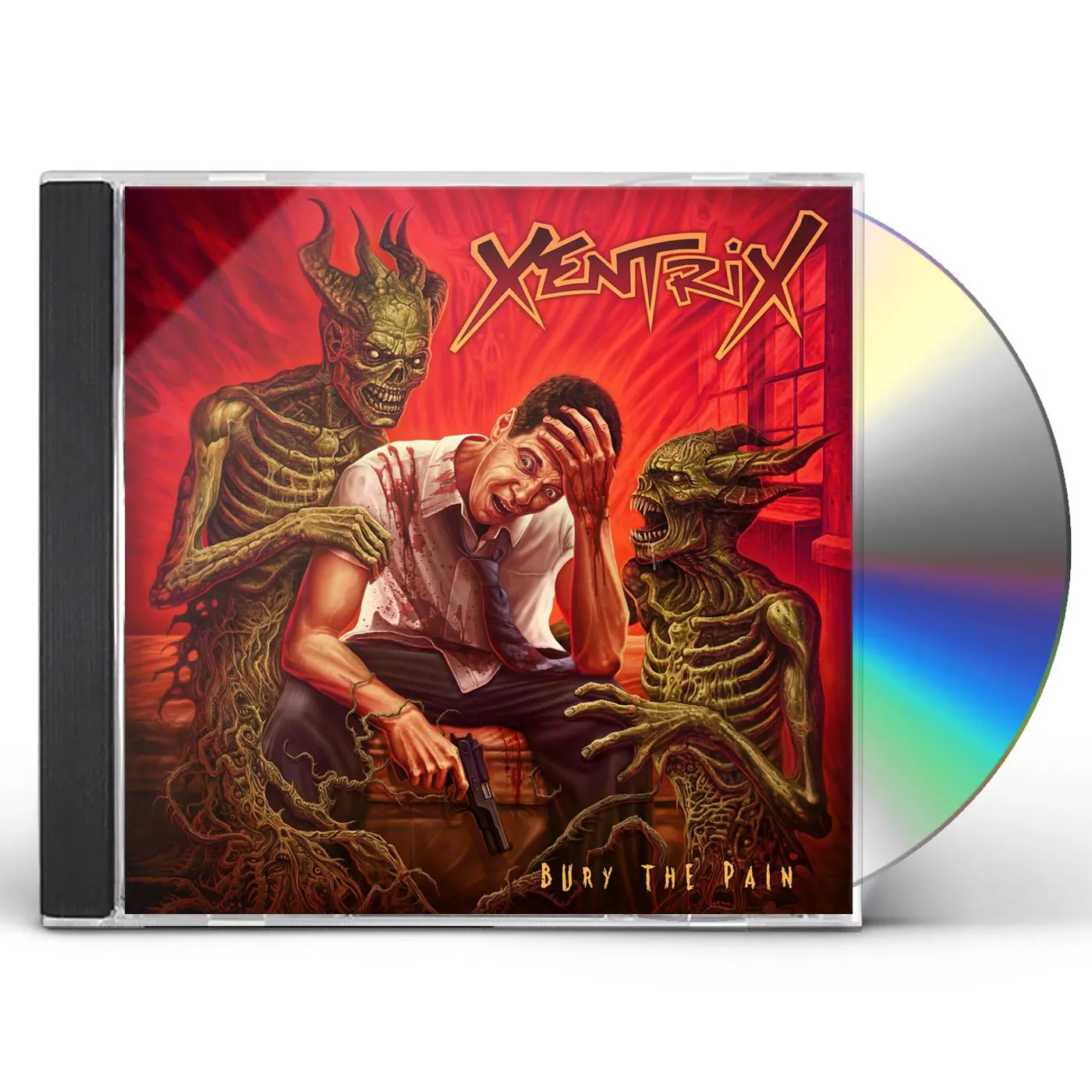 Xentrix BURY THE PAIN CD