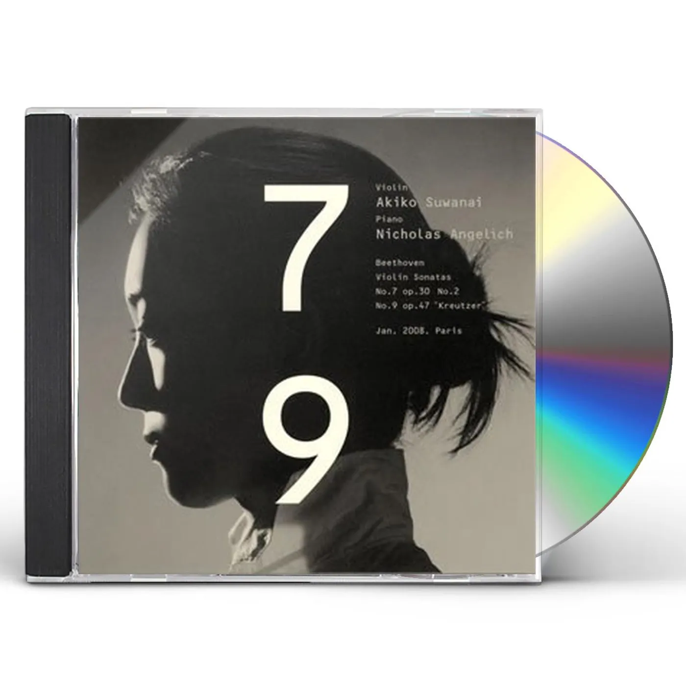 Akiko Suwanai BEETHOVEN: VIOLIN SONATAS NO 7&NO 9 CD