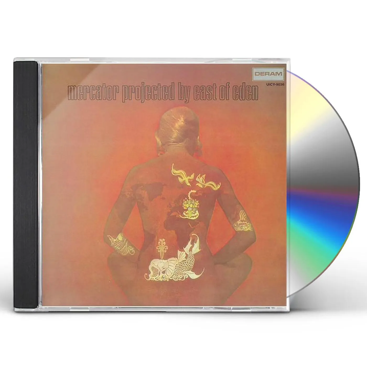 East Of Eden MERCATOR PROJECTED CD