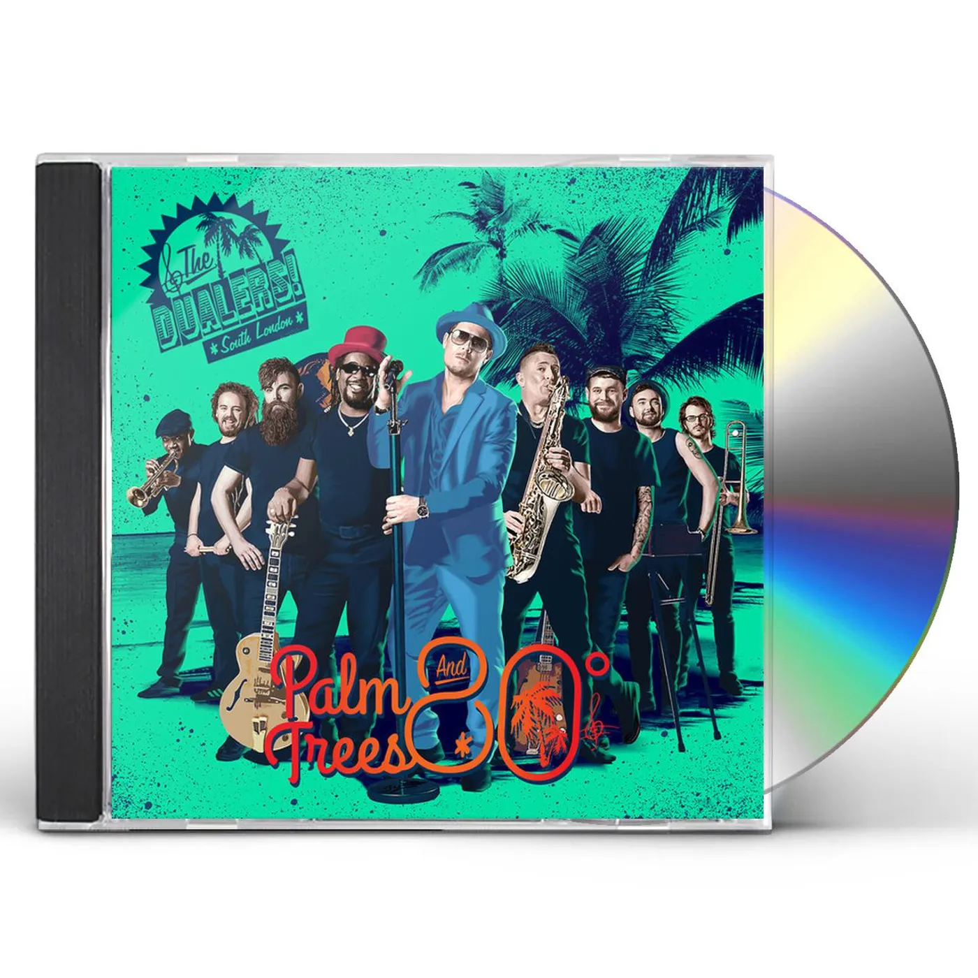 The Dualers PALM TREES & 80 DEGREES CD
