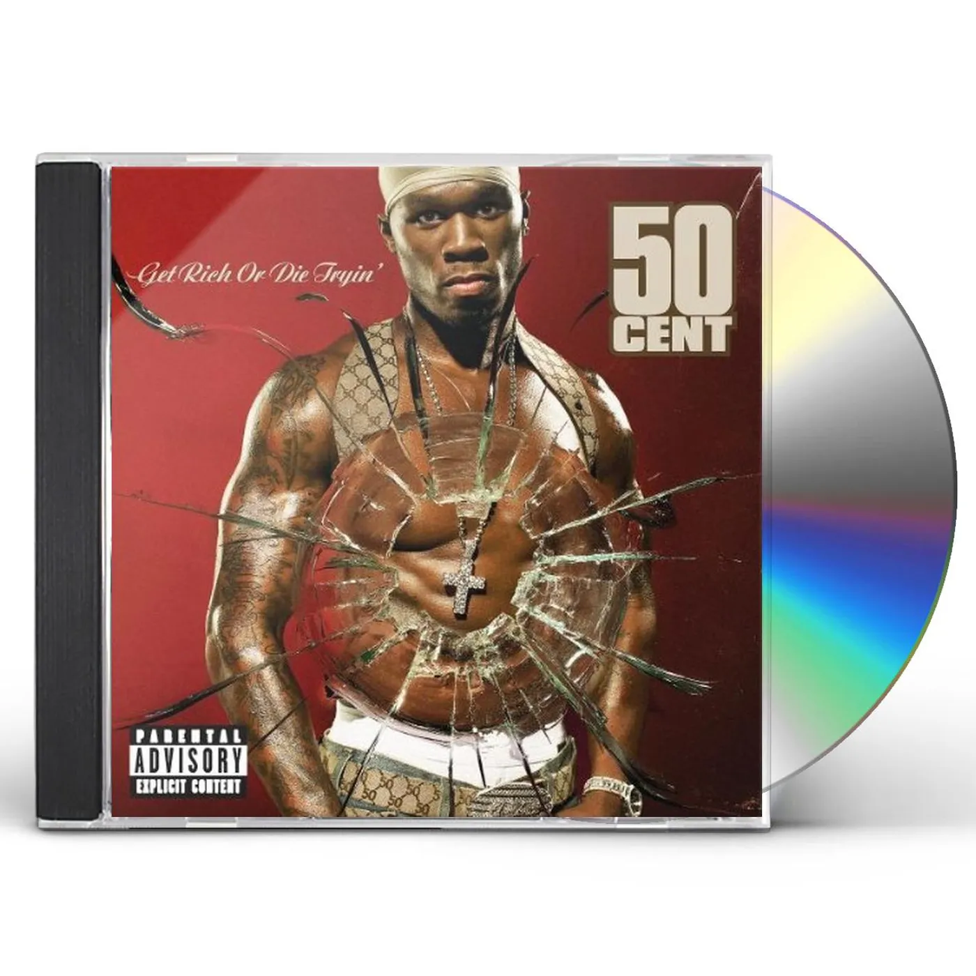 50 Cent GET RICH OR DIE TRYIN CD