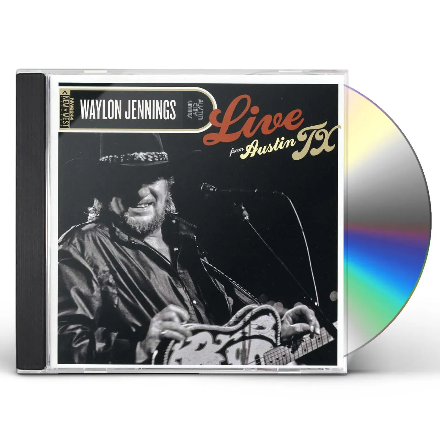 Waylon Jennings LIVE FROM AUSTIN TX CD