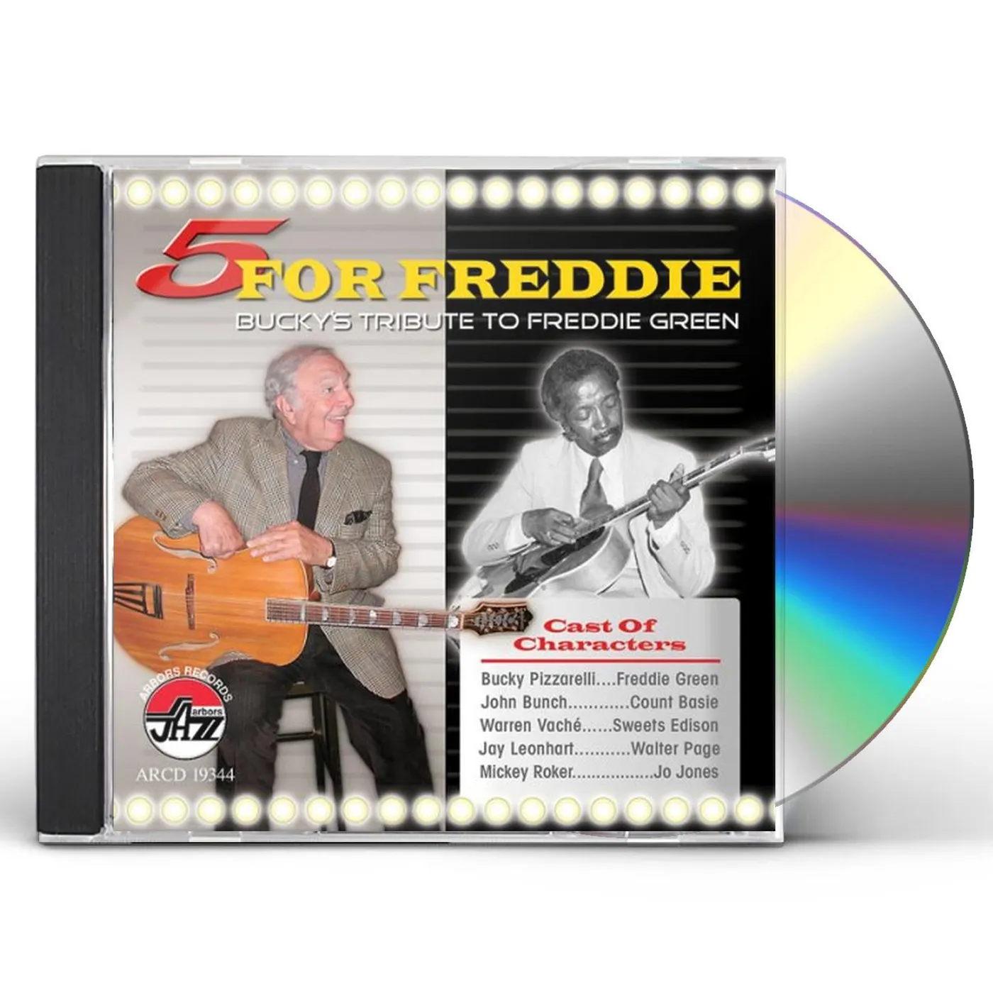 Bucky Pizzarelli 5 FOR FREDDIE: BUCKY'S TRIBUTE TO FREDDIE GREEN CD