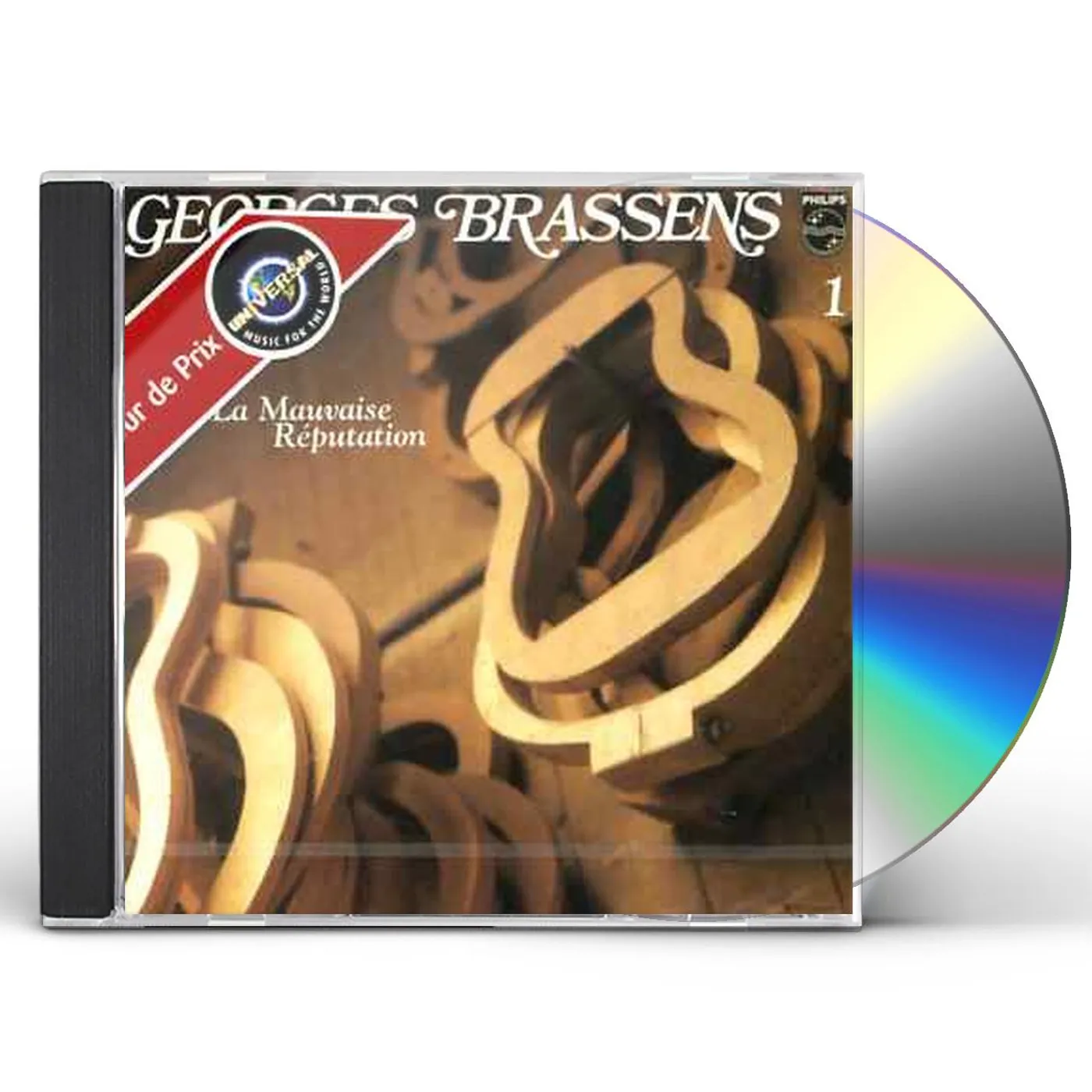 Georges Brassens MAUVAISE REPUTATION (VOL1) CD
