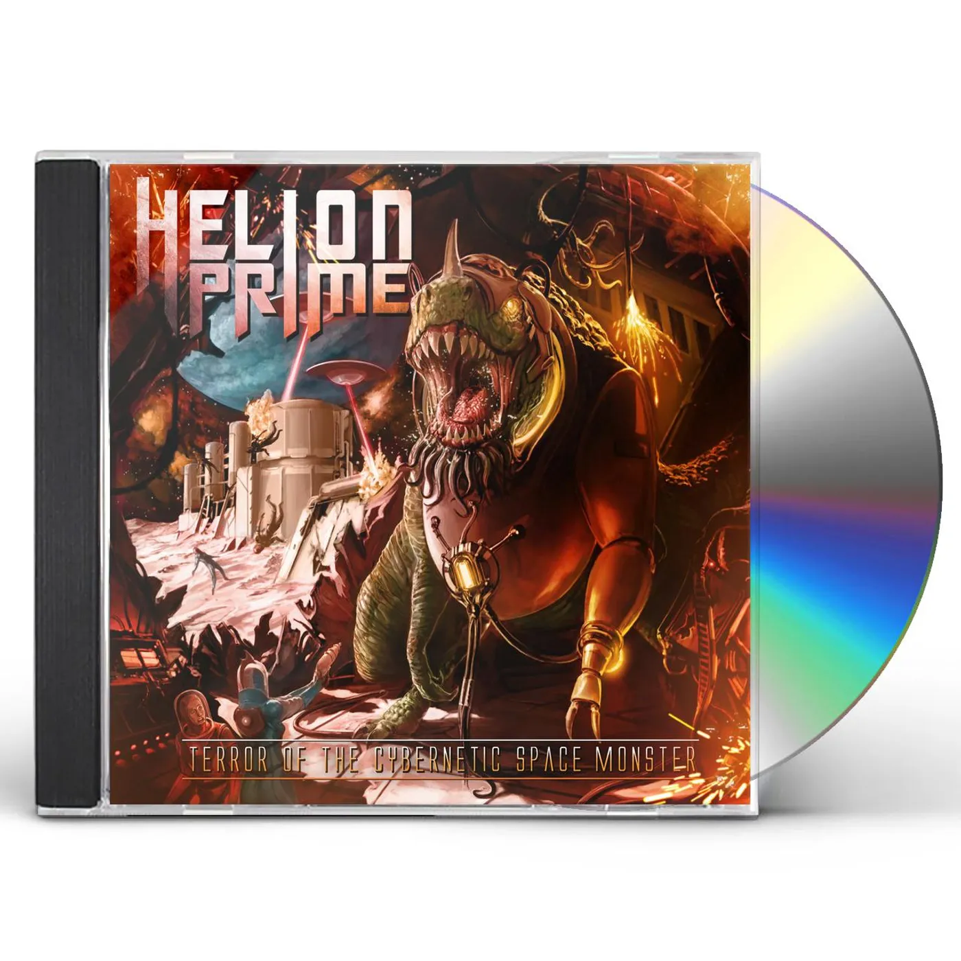 Helion Prime TERROR OF THE CYBERNETIC SPACE MONSTER CD
