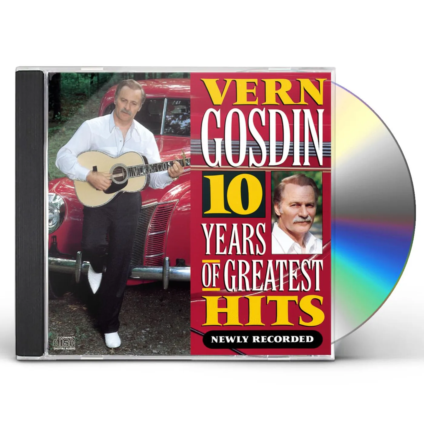 Vern Gosdin 10 YEARS OF GREATEST HITS CD