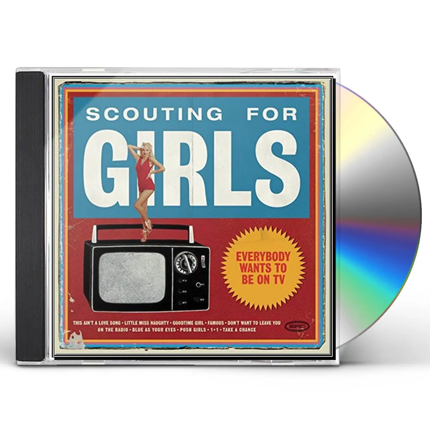 Scouting For Girls EVERYBODY WANTS TO BE ON TV CD