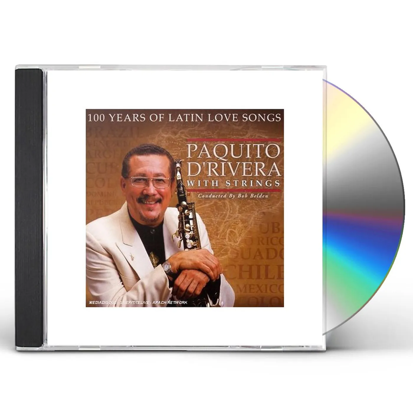 Paquito D'Rivera 100 YEARS OF LATIN LOVE SONGS CD
