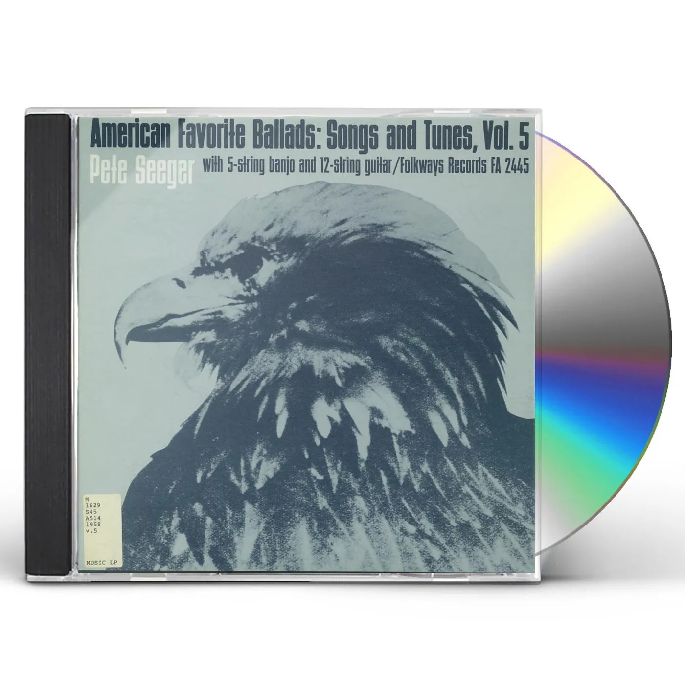 Pete Seeger AMERICAN FAVORITE BALLADS VOL 5 CD