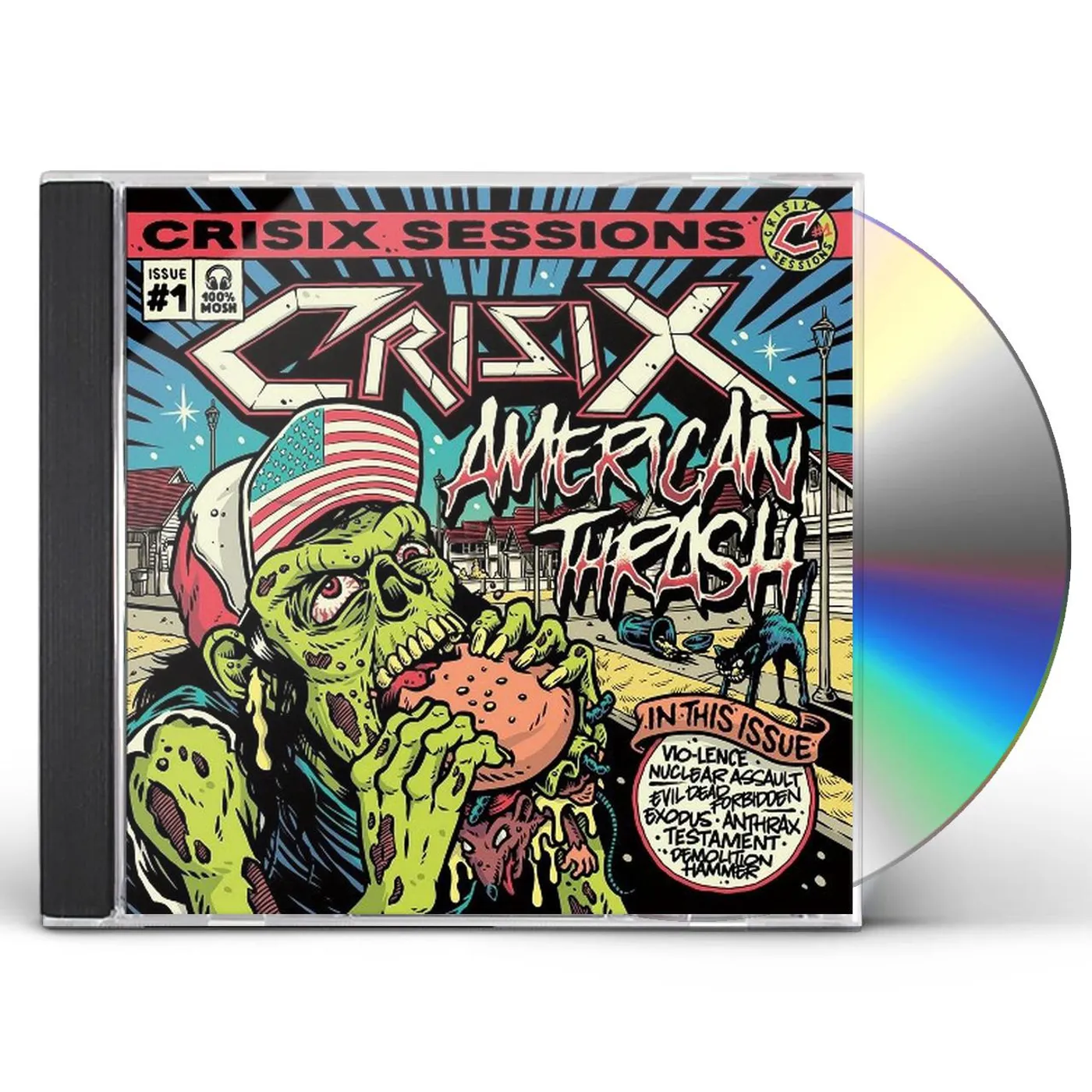 CRISIX SESSION # 1; AMERICAN THRASH CD