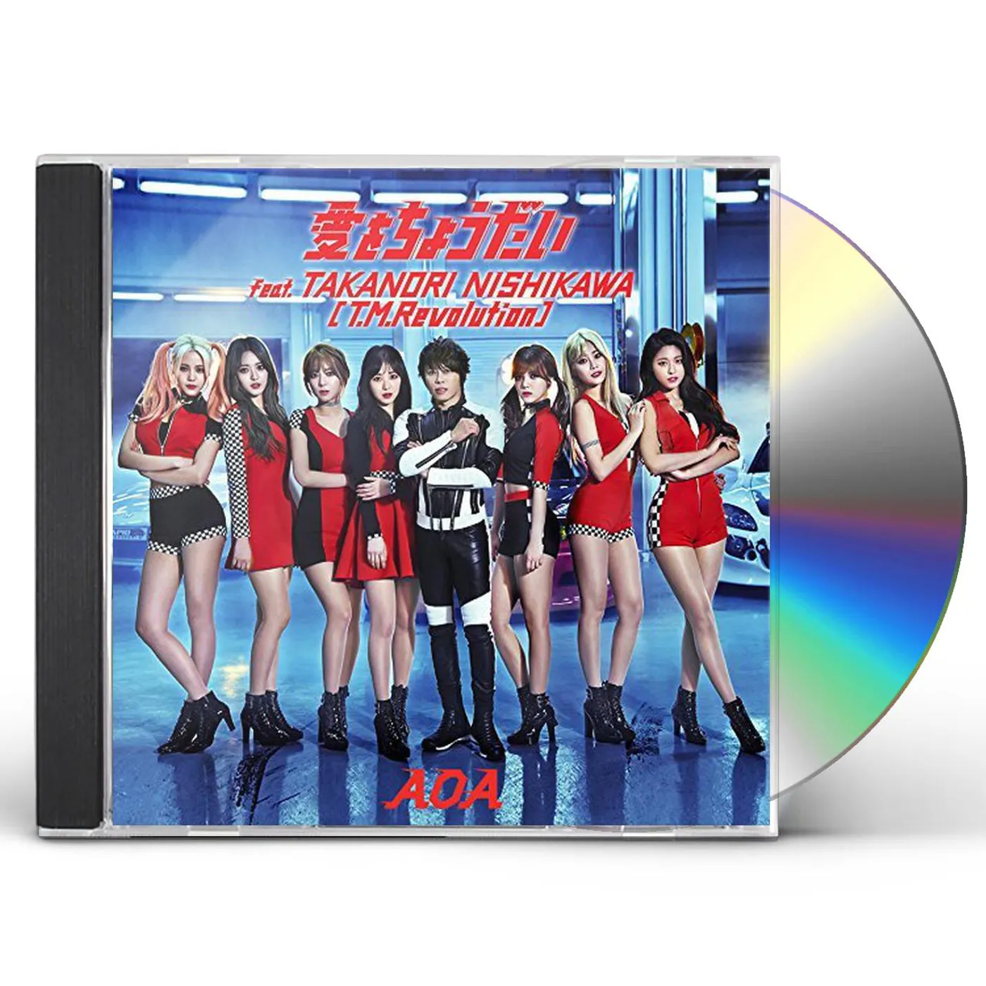 AOA AI WO CHOUDAI FEAT.TAKANORI NISHIKAWA (LIMITED-B) CD