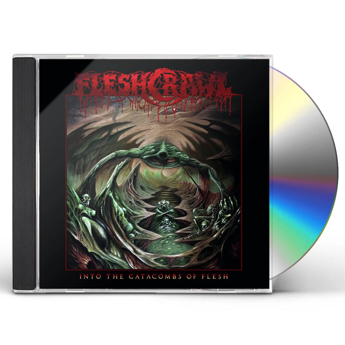 Fleshcrawl INTO THE CATACOMBS OF FLESH CD