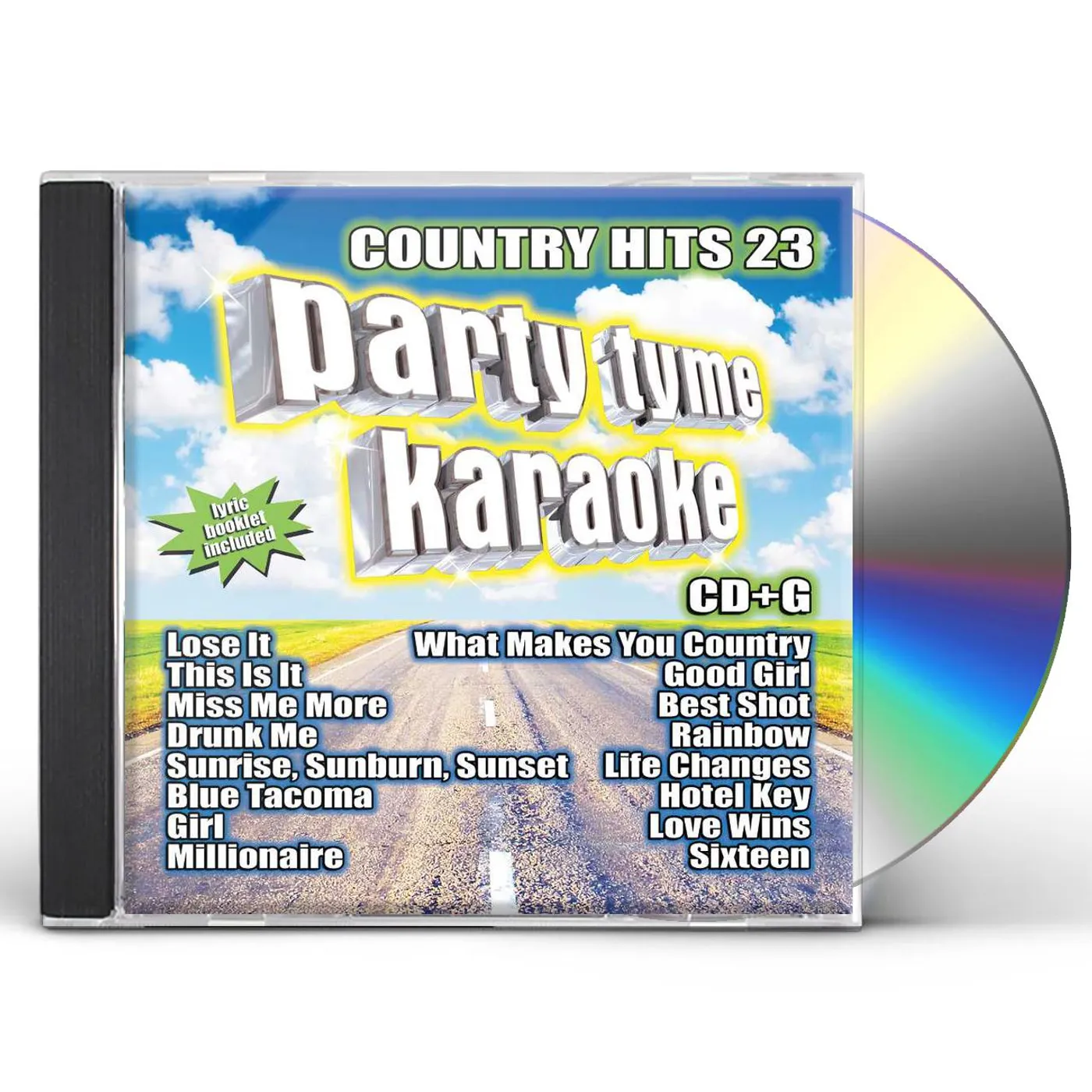 Party Tyme Karaoke COUNTRY HITS 23 CD