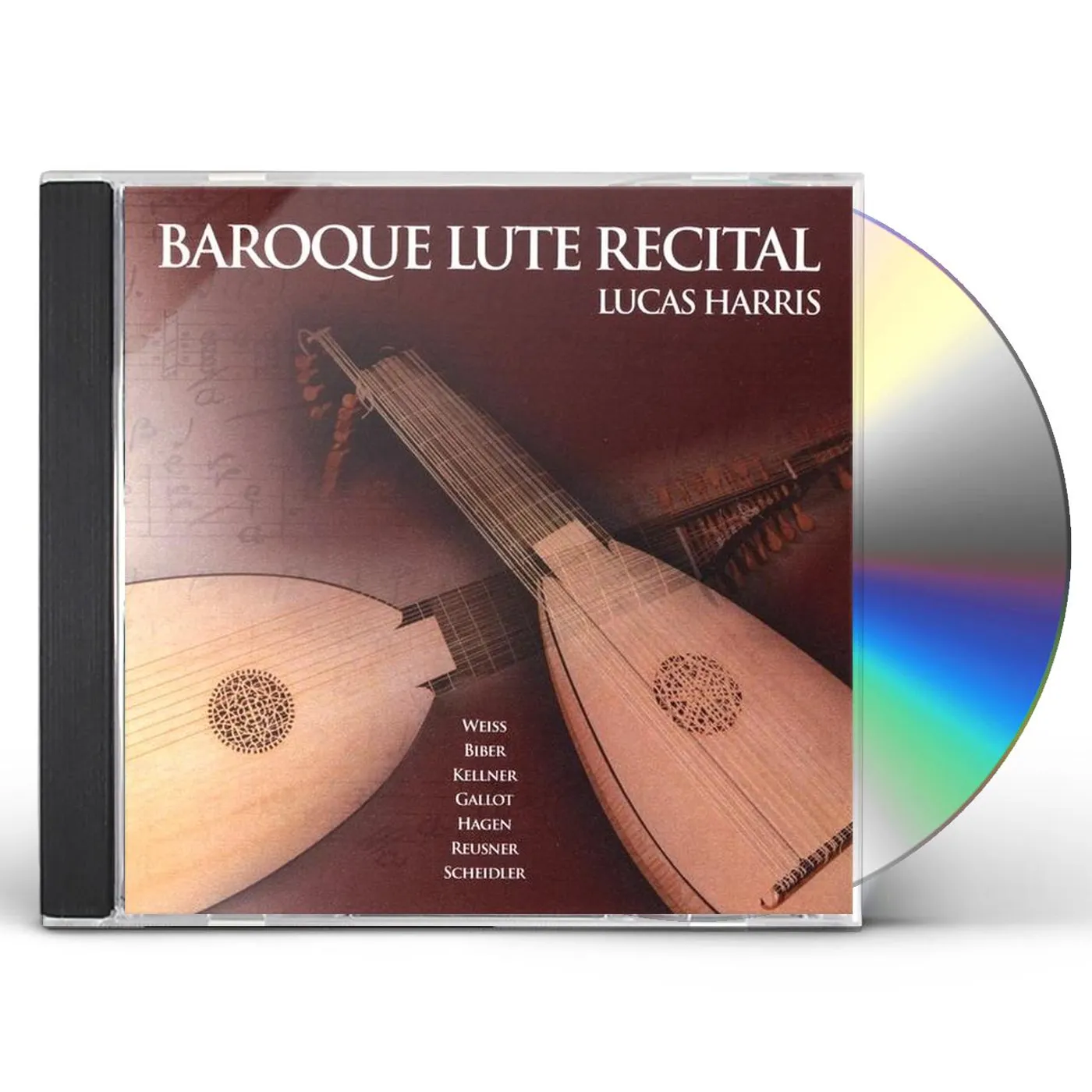 Lucas Harris BAROQUE LUTE RECITAL CD