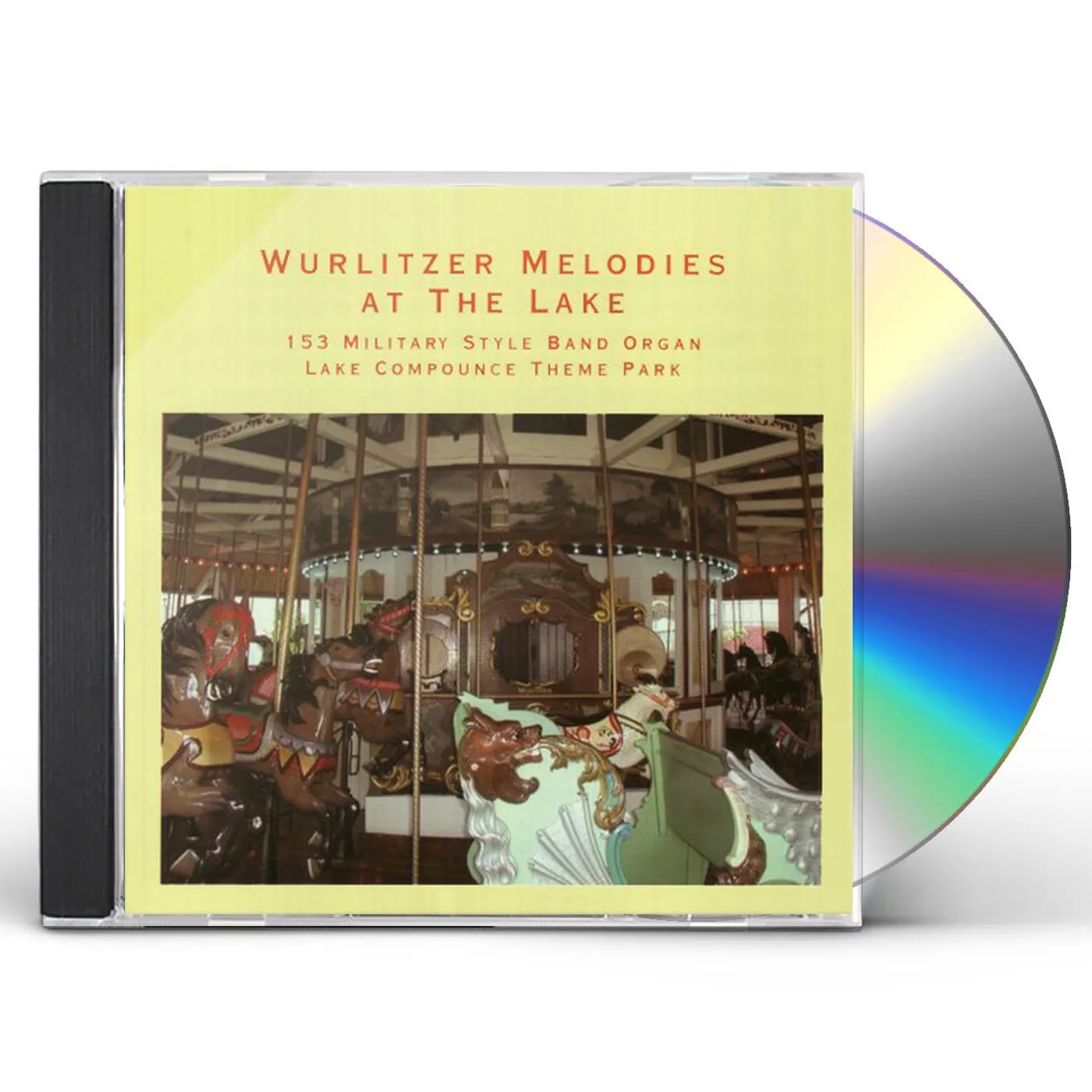 153 Military Style Band Organ WURLITZER MELODIES AT THE LAKE CD
