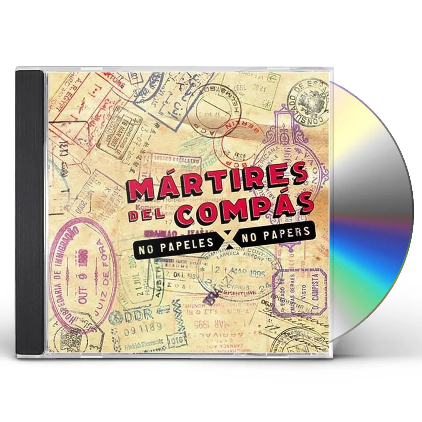 MARTIRES DEL COMPAS NO PAPERS CD