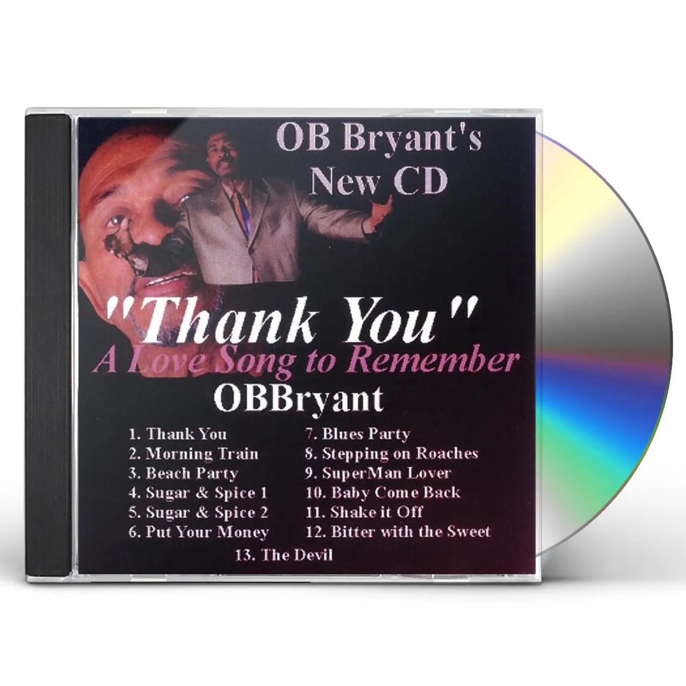 OB Bryant THANK YOU CD