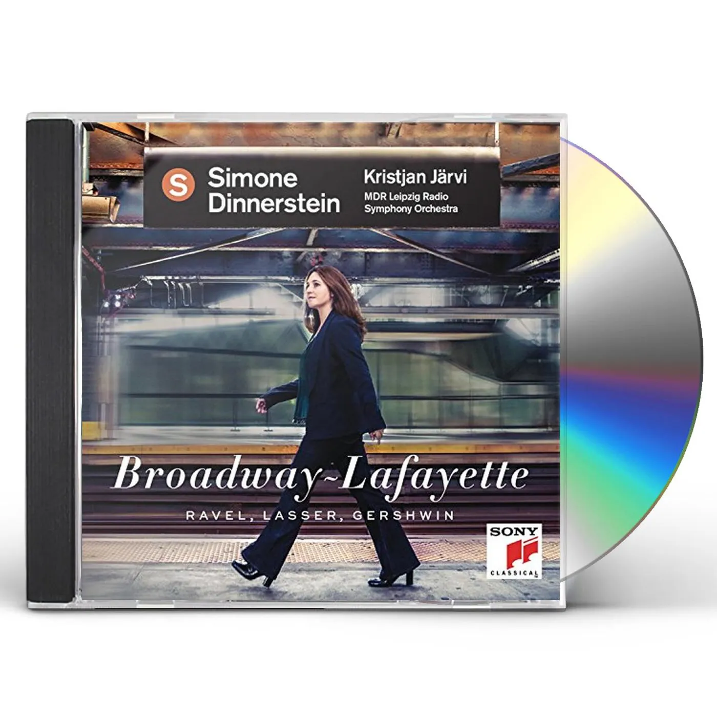 Simone Dinnerstein BROADWAY - LAFAYETTE (RAVEL LASSER GERSHWIN) CD