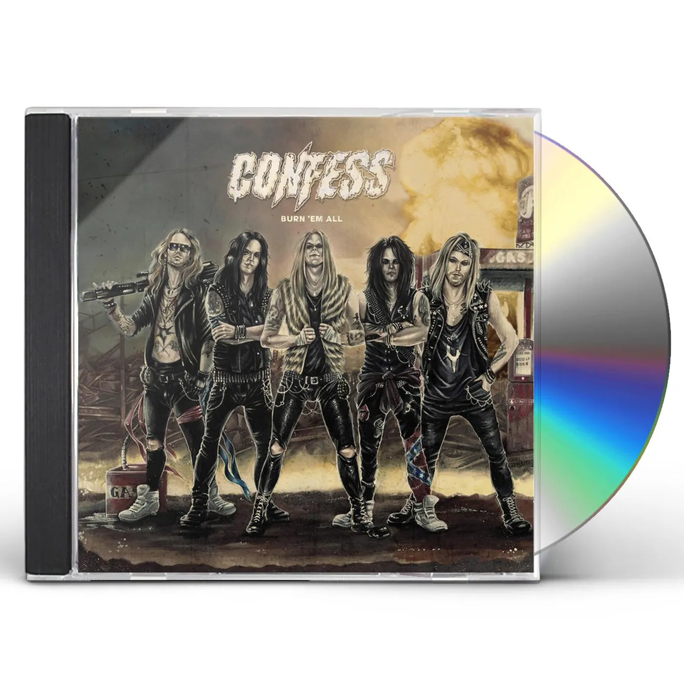 Confess BURN EM ALL CD