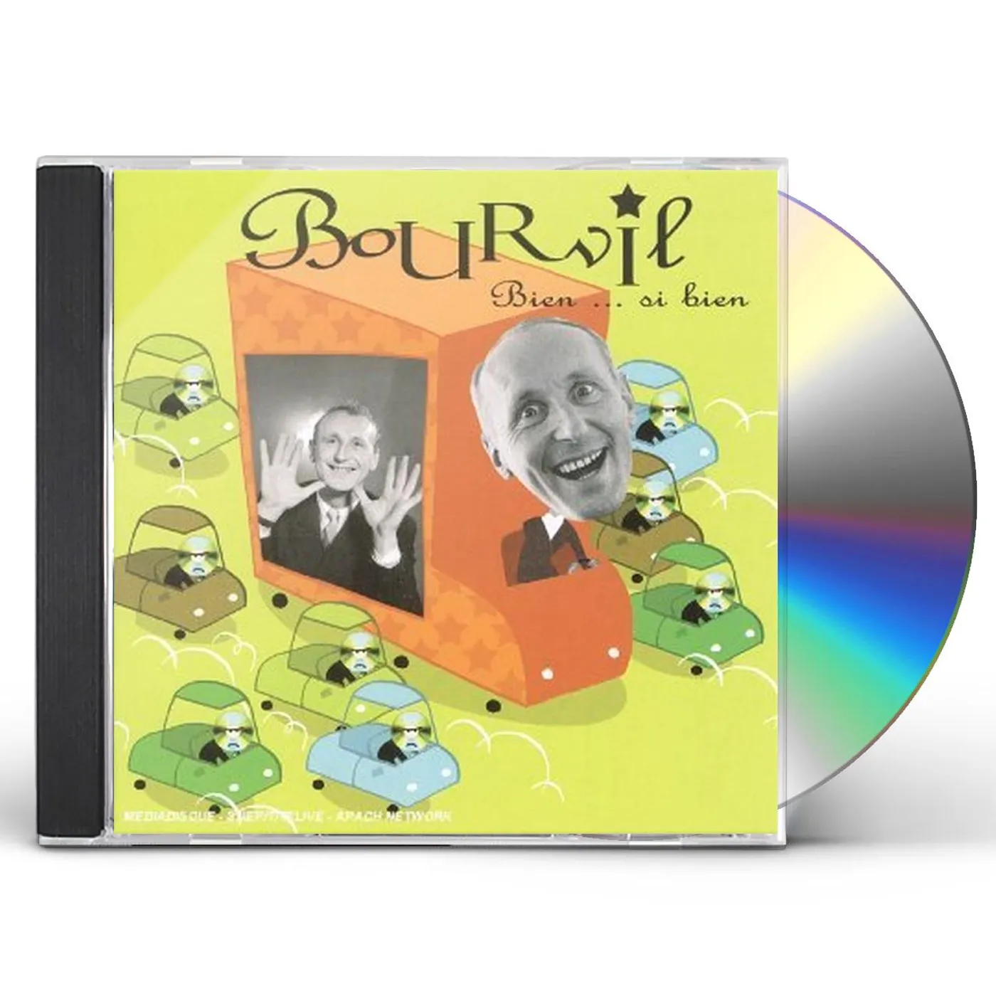 Andre Bourvil BIEN SI BIEN CD