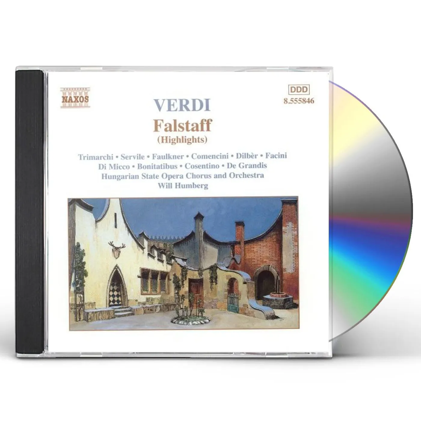Giuseppe Verdi FALSTAFF (HIGHLIGHTS) CD