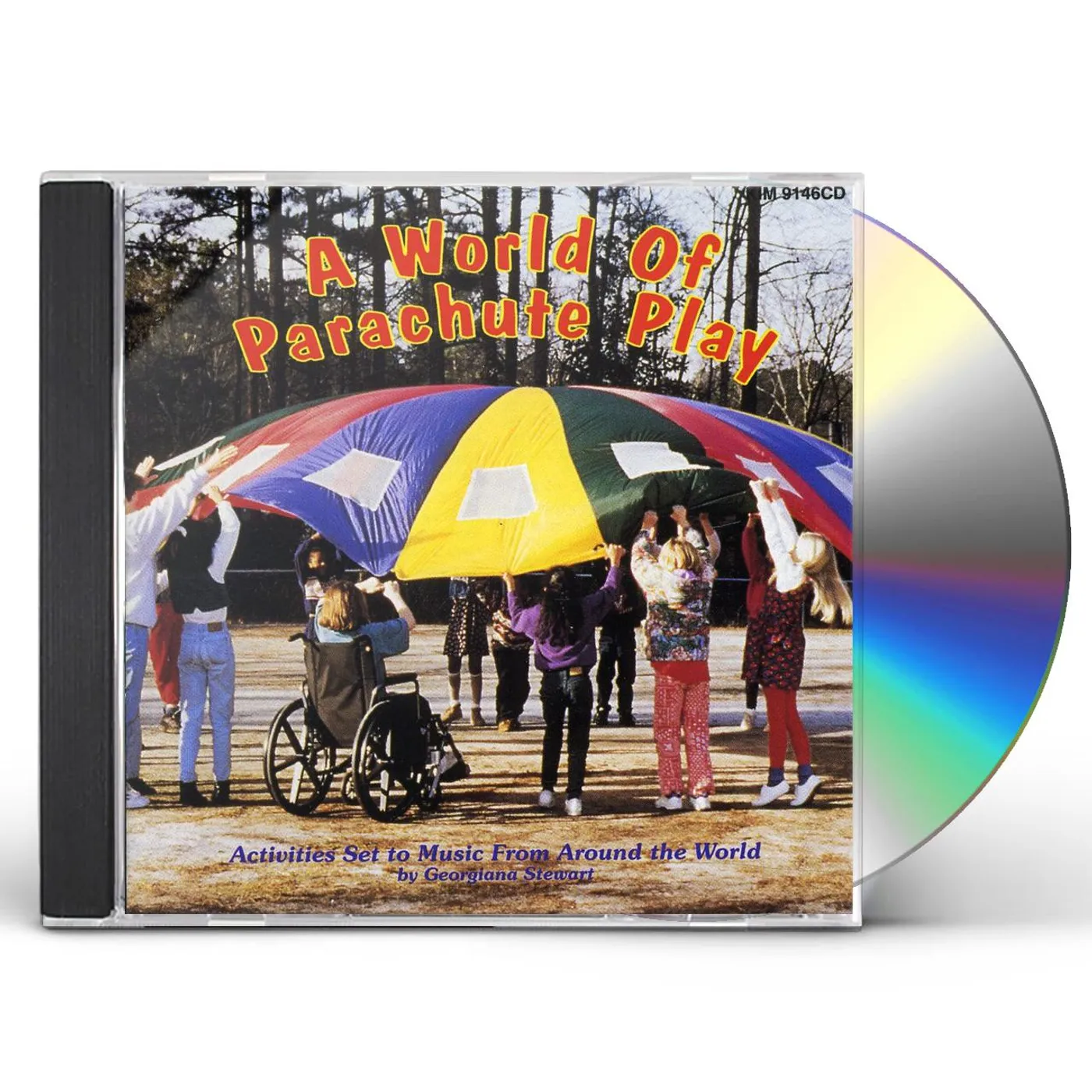 Kimbo Educational WORLD OF PARACHUTE PLAY CD