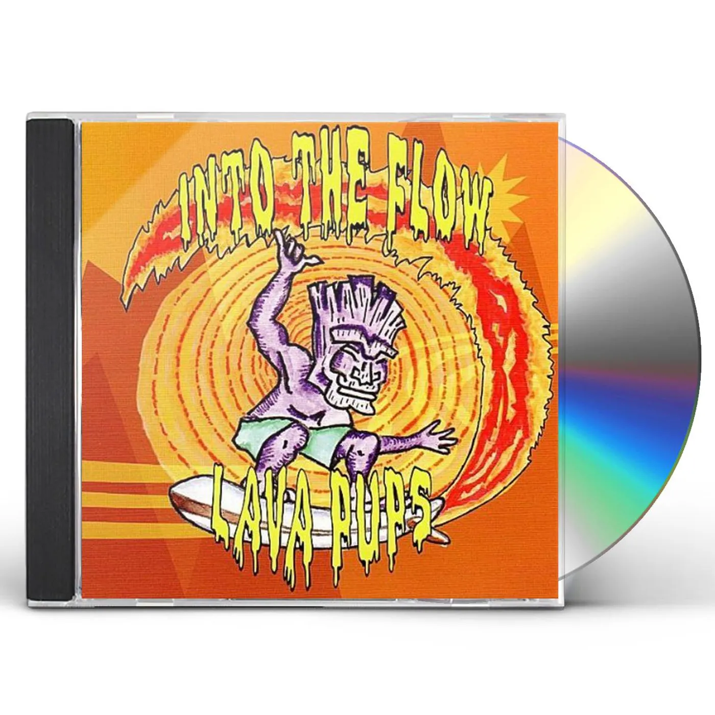 Lava Pups INTO THE FLOW CD