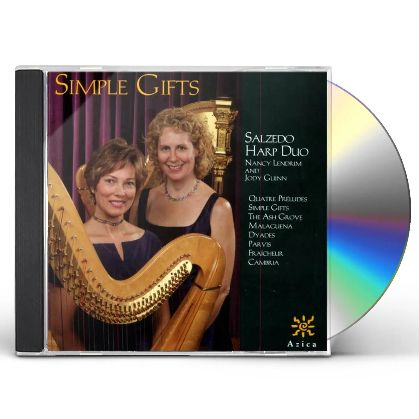 Salzedo Harp Duo SIMPLE GIFTS CD