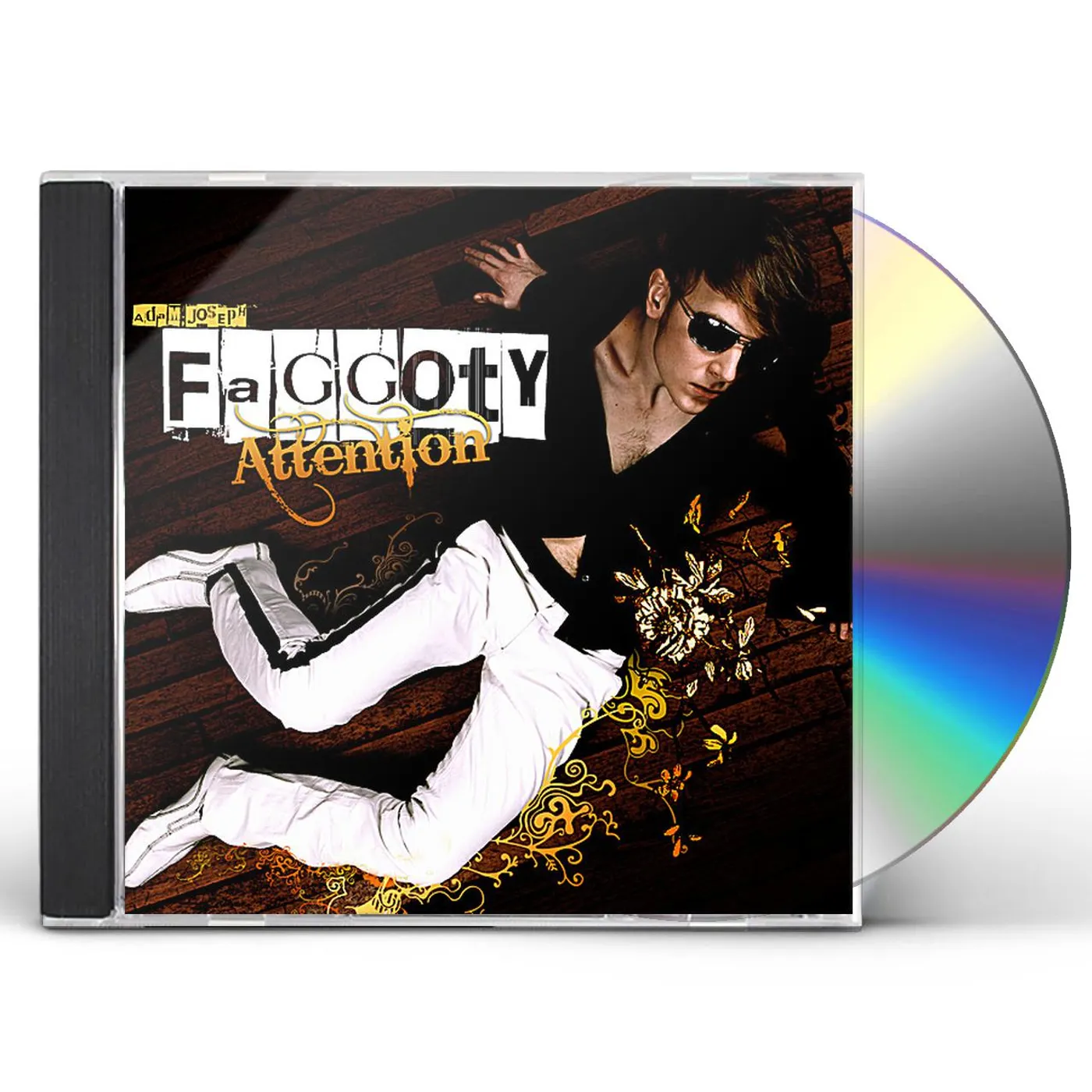 Adam Joseph FAGGOTY ATTENTION MAXI SINGLE CD