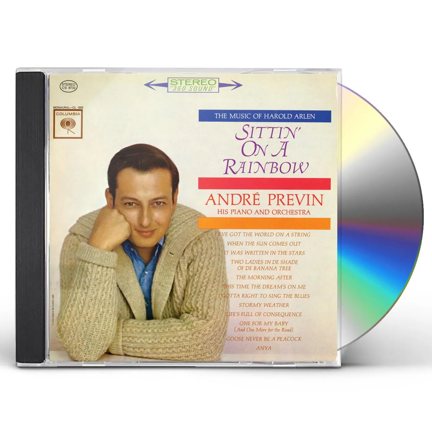 Andre Previn SITTIN ON A RAINBOW CD