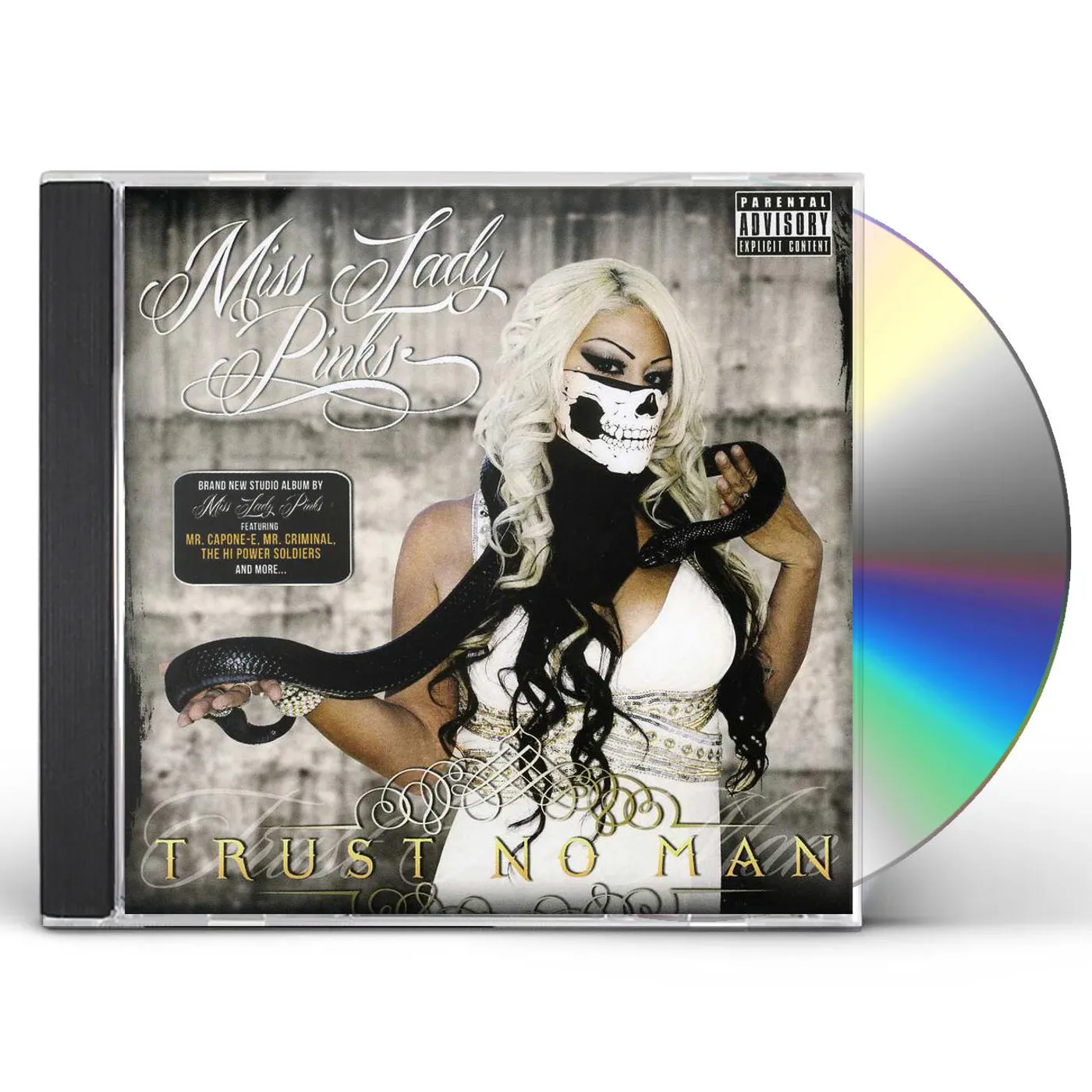 Miss Lady Pinks TRUST NO MAN CD