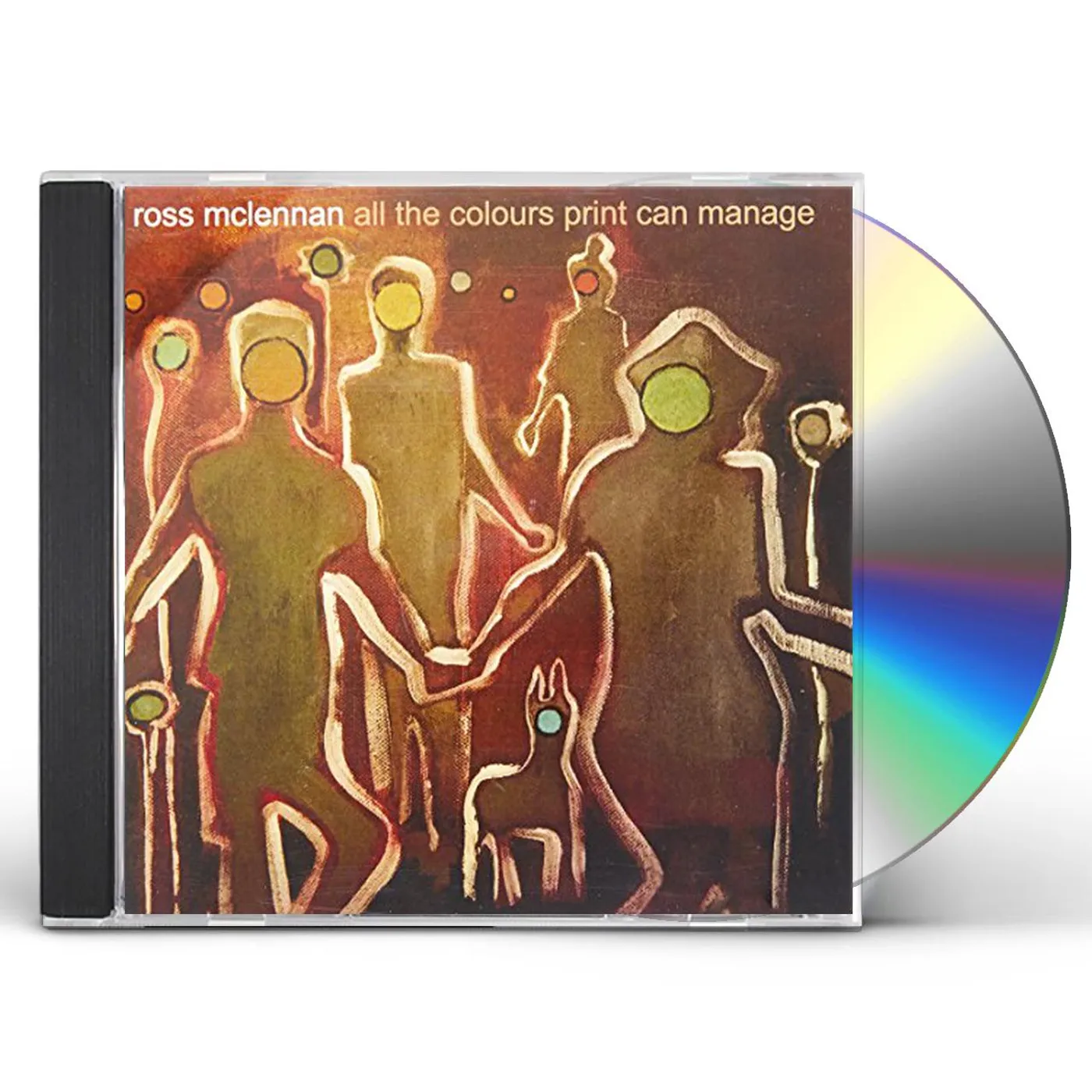 Ross McLennan ALL THE COLOURS PRINT CAN MANAGE CD