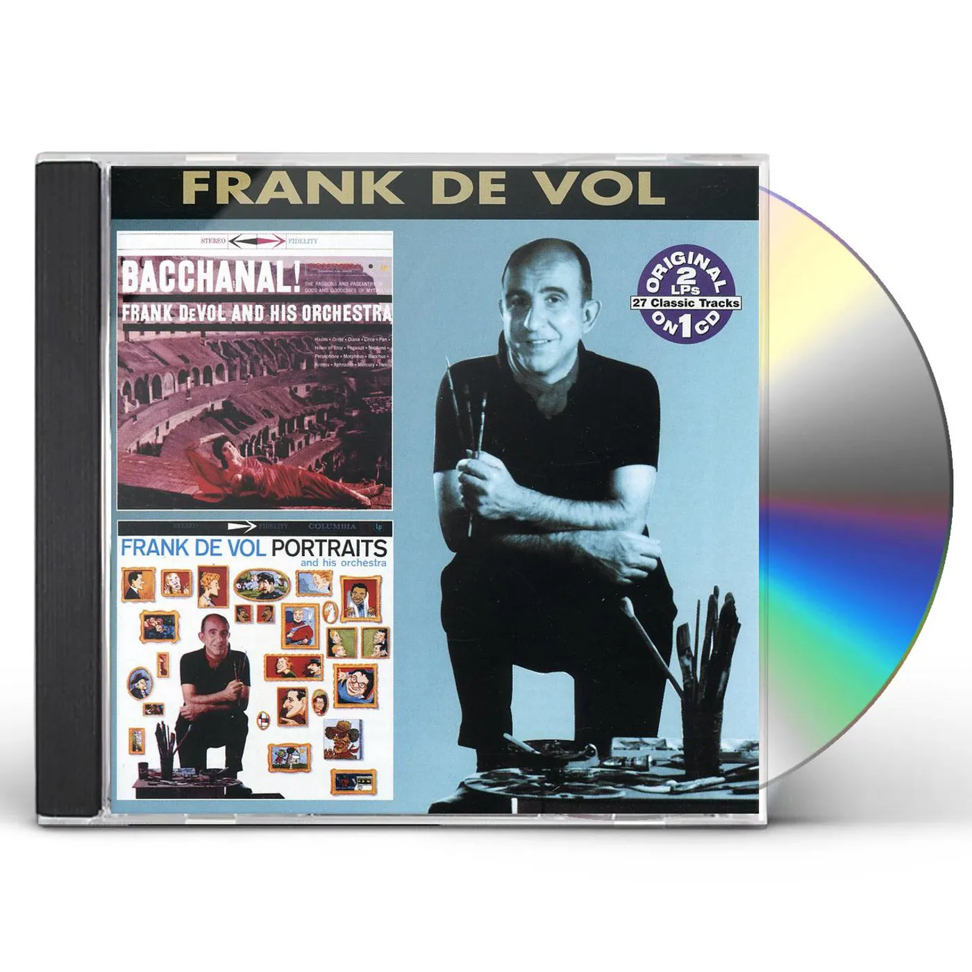 Frank DeVol PORTRAITS / BACCHANAL CD