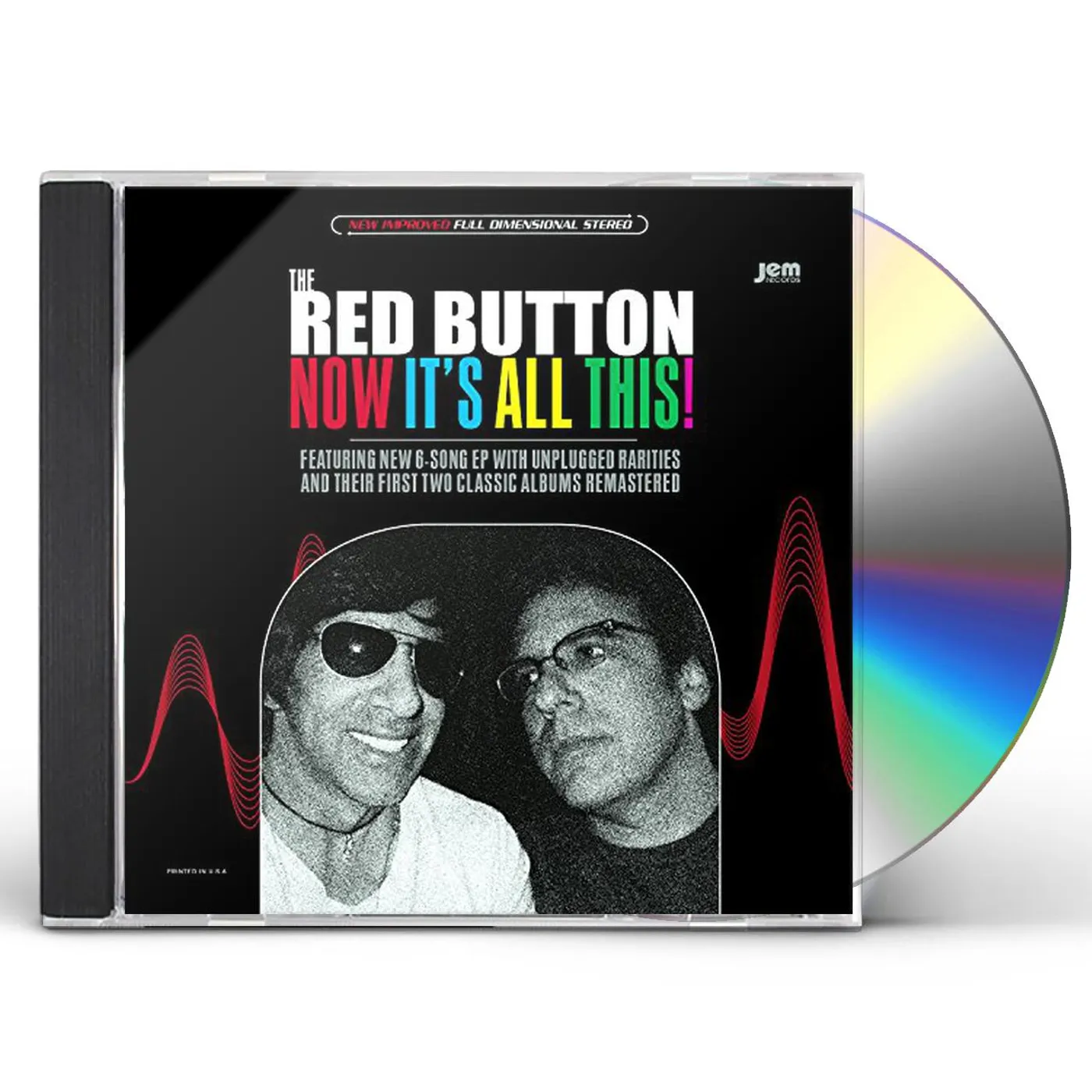 Red Button NOW IT'S ALL THIS CD