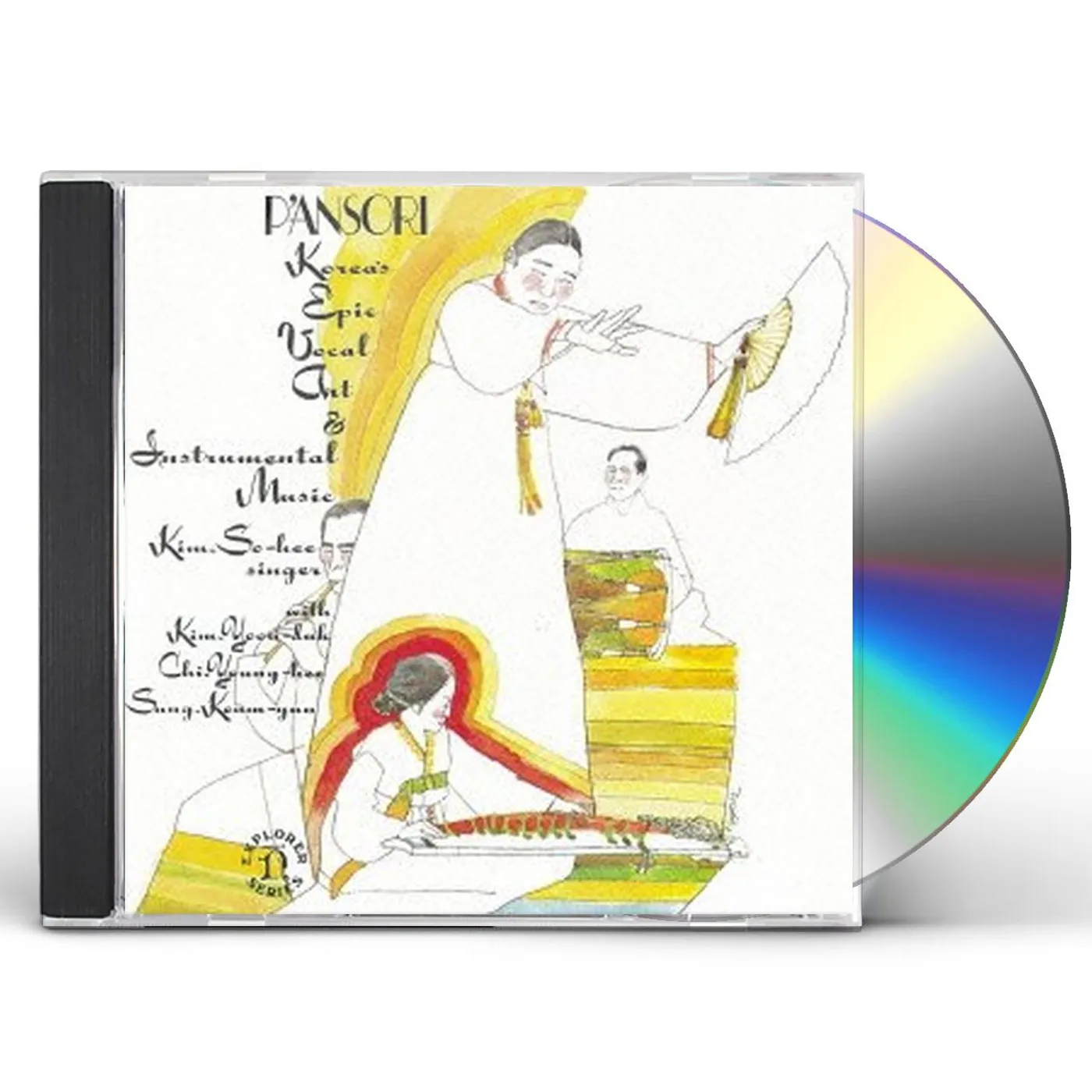 Kim So-hee P'ANSORI: KOREA'S EPIC VOCAL ART & INSTRUMENTAL CD