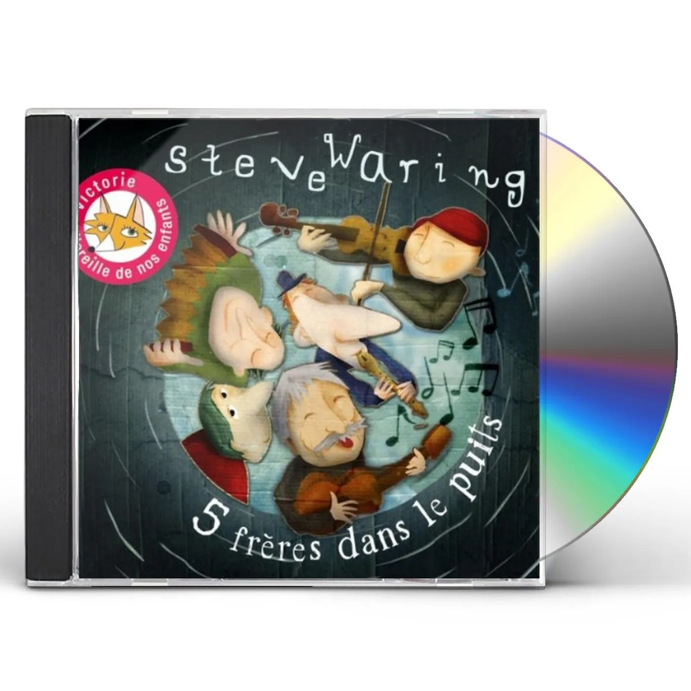 Steve Waring CINQ FRERES DANS LE PUITS CD