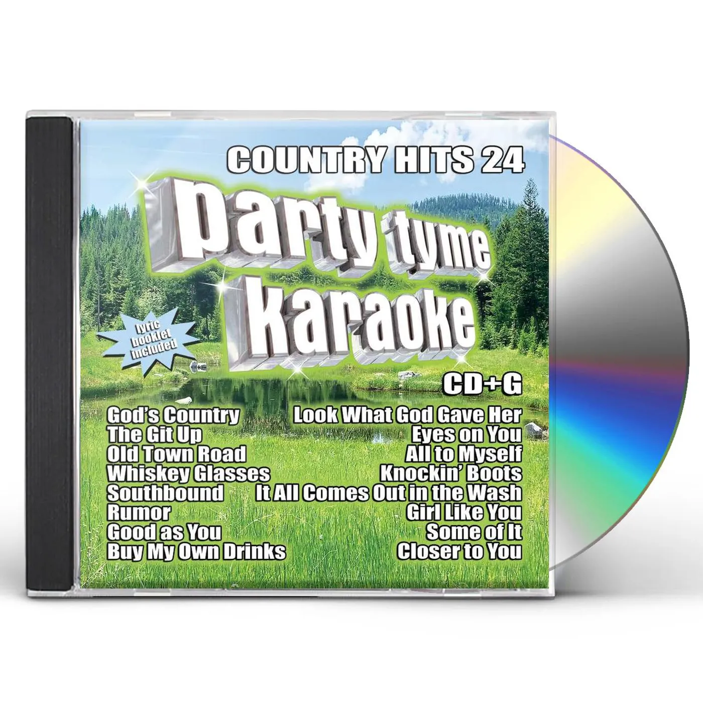 Party Tyme Karaoke COUNTRY HITS 24 (16-SONG CD/G) CD