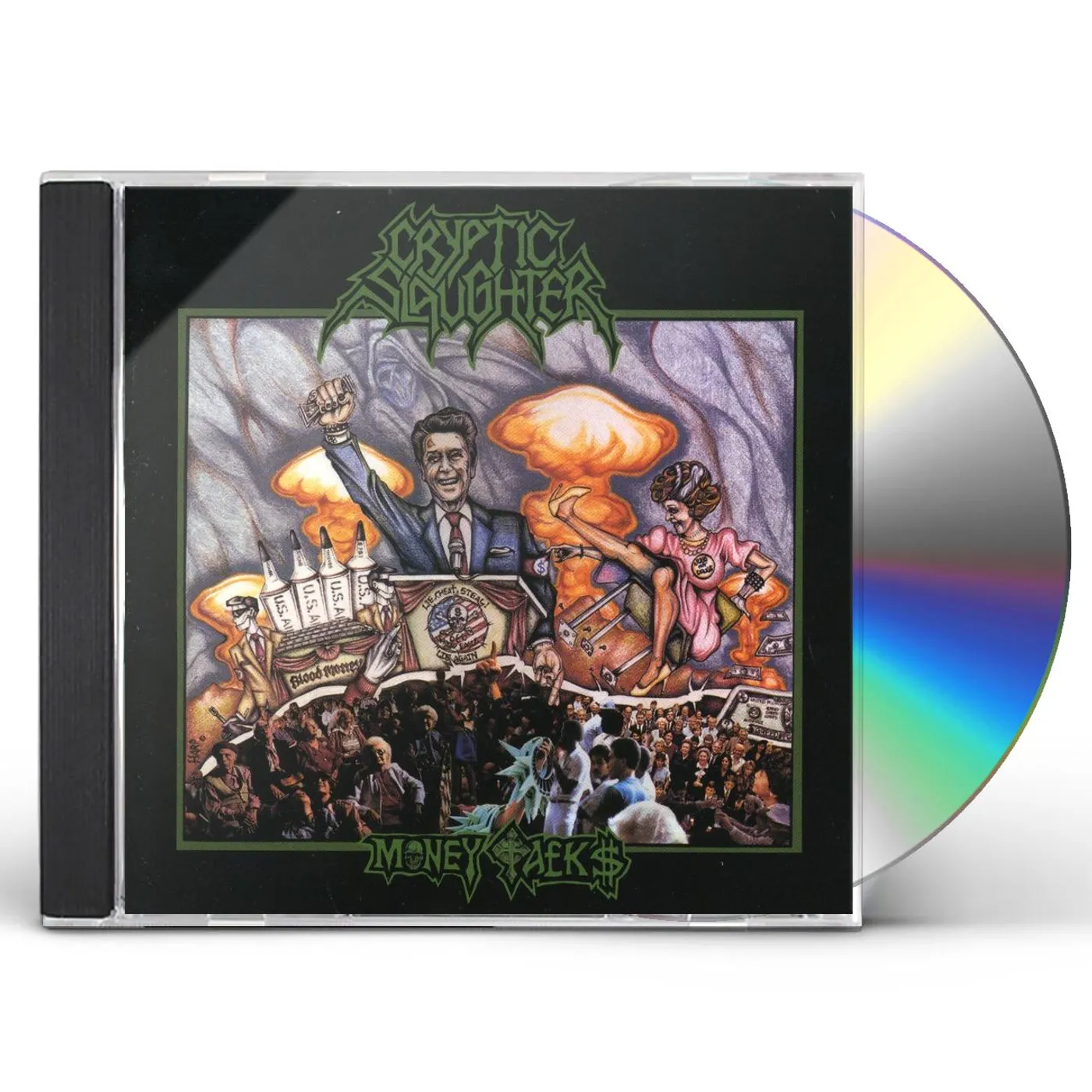 Cryptic Slaughter MONEY TALKS CD