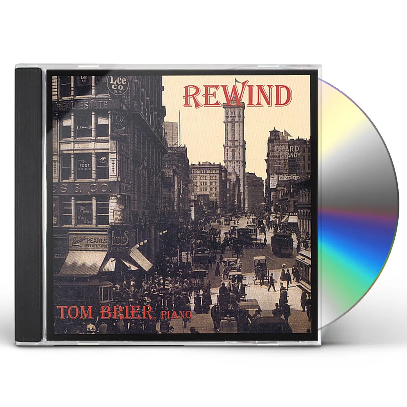 Tom Brier REWIND CD