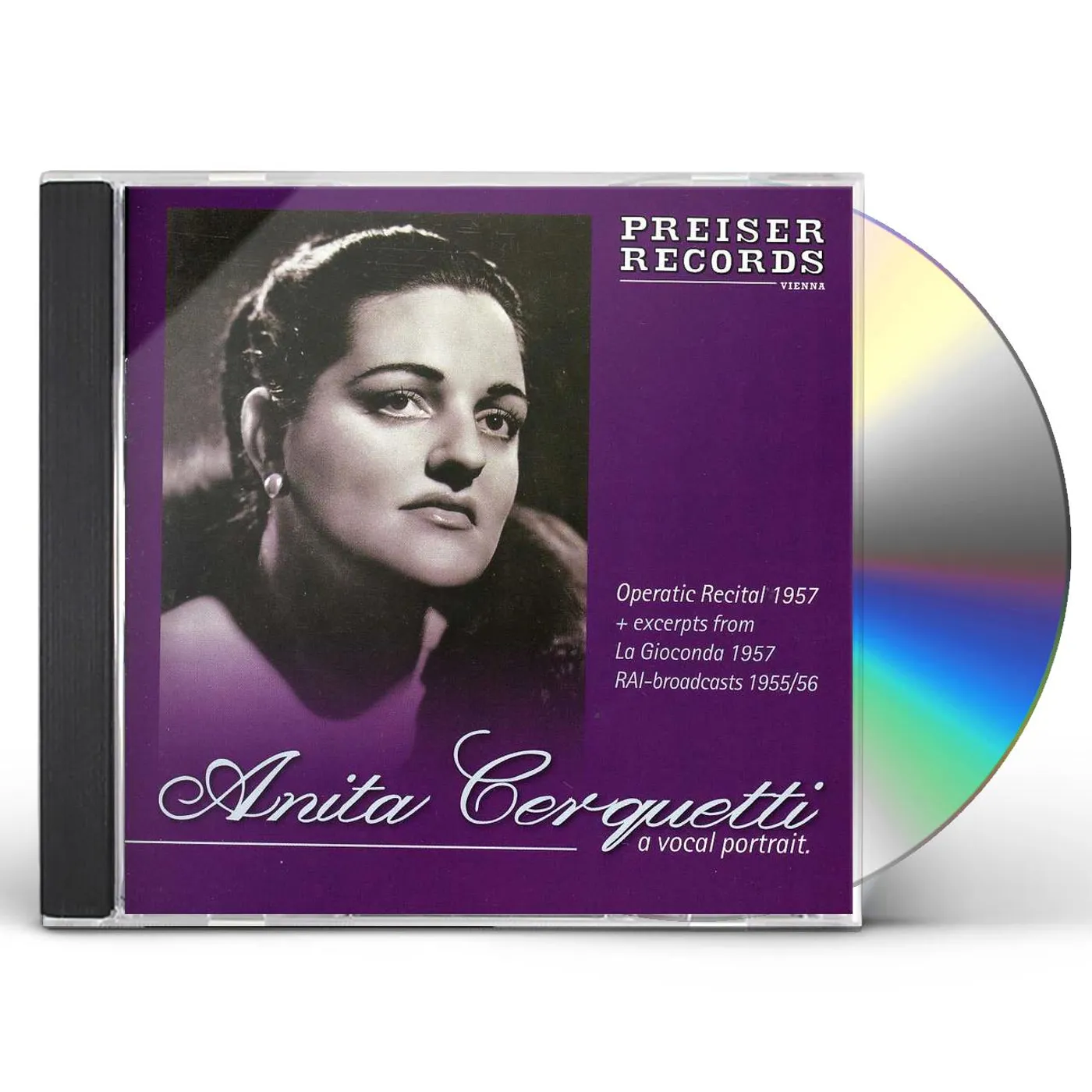 Anita Cerquetti VOCAL PORTRAIT CD