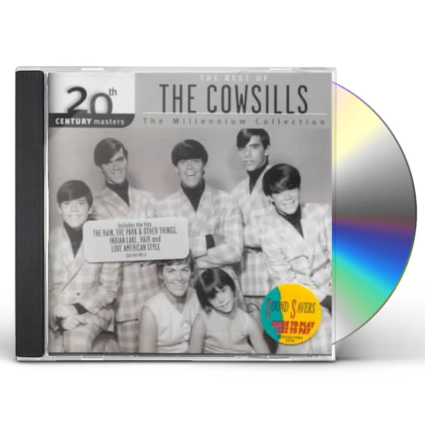 The Cowsills 20TH CENTURY MASTERS: MILLENNIUM COLLECTION CD