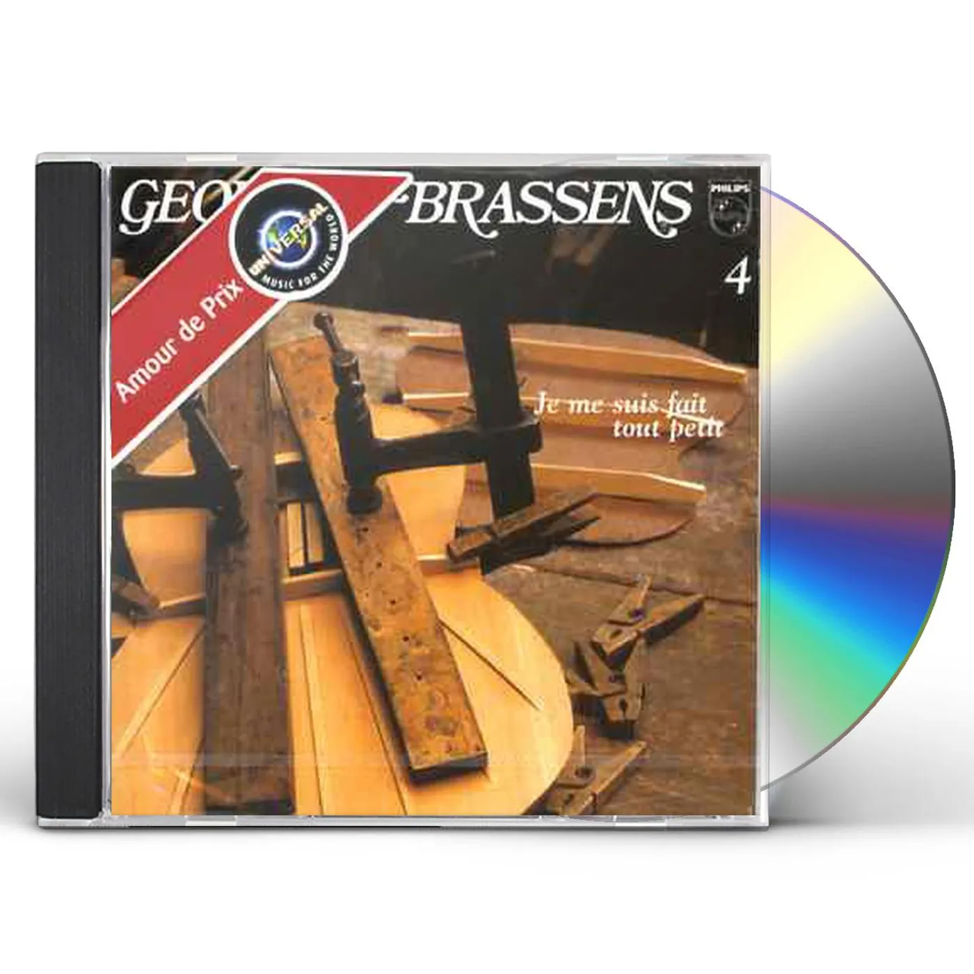Georges Brassens JE ME SUIS FAIT TOUT PETIT (VOL4) CD