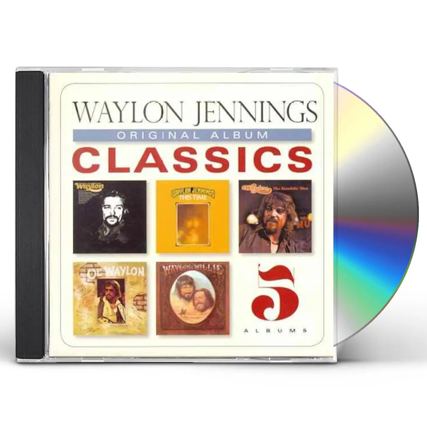 Waylon Jennings ORIGINAL ALBUM CLASSICS CD