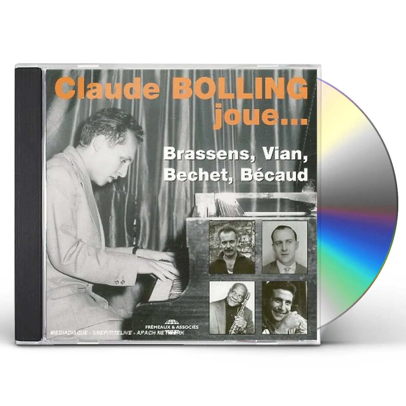 Claude Bolling PLAYS BRASSENS BECHET VIAN BECAUD CD