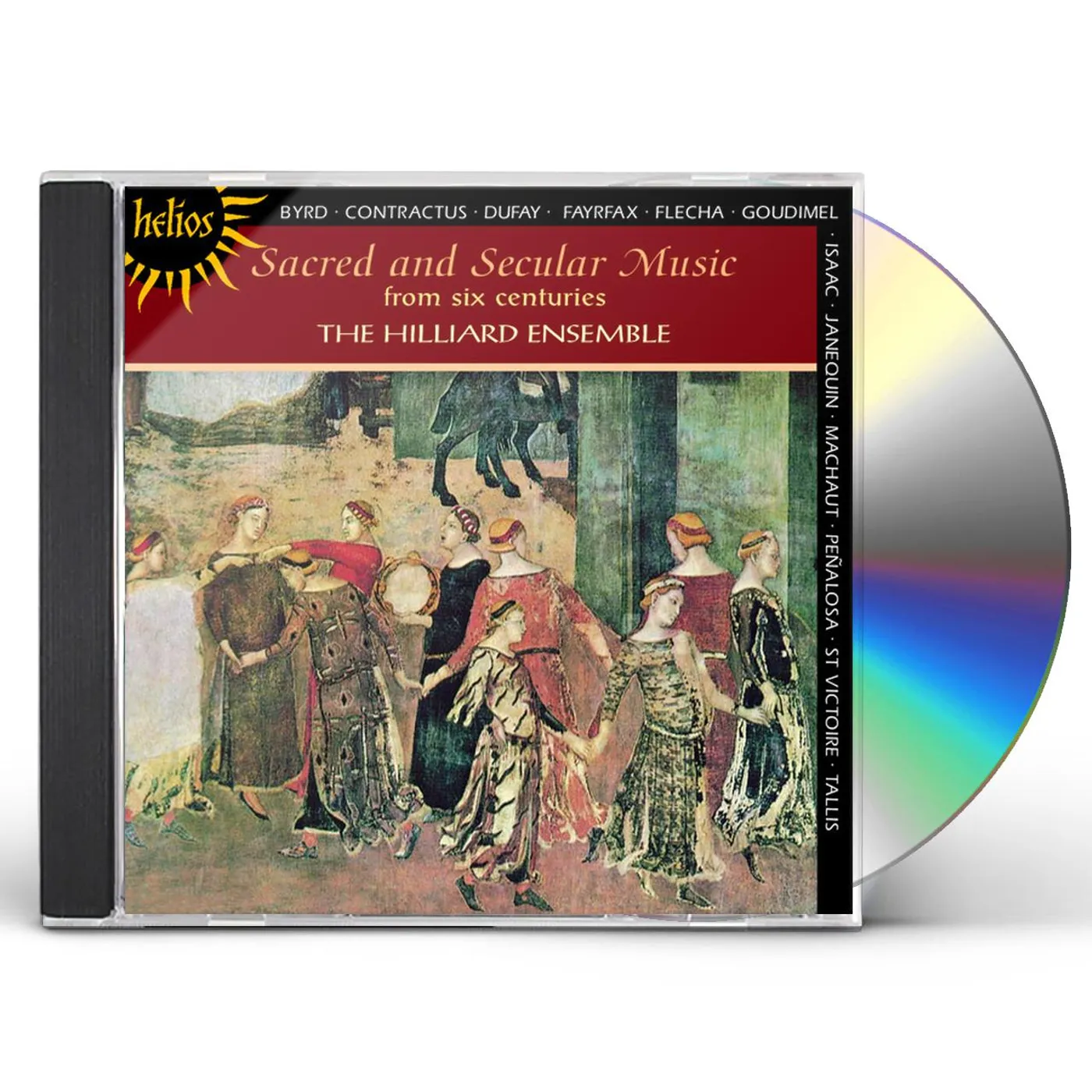 The Hilliard Ensemble 516018 SACRED & SECULAR MUSIC FROM 6 CENTURIES CD